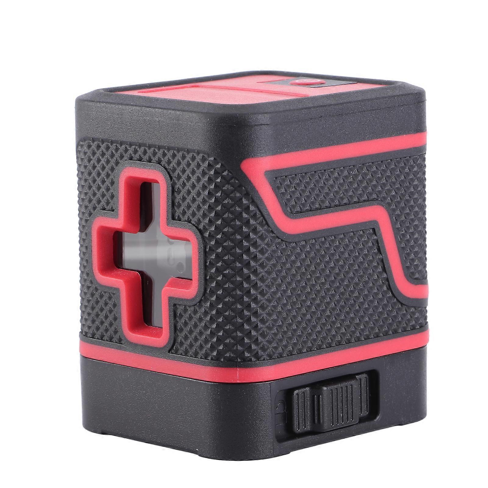 Cross Line Laser Leveler Mini 20MW 80x70x60mm ±1.5mm Accuracy