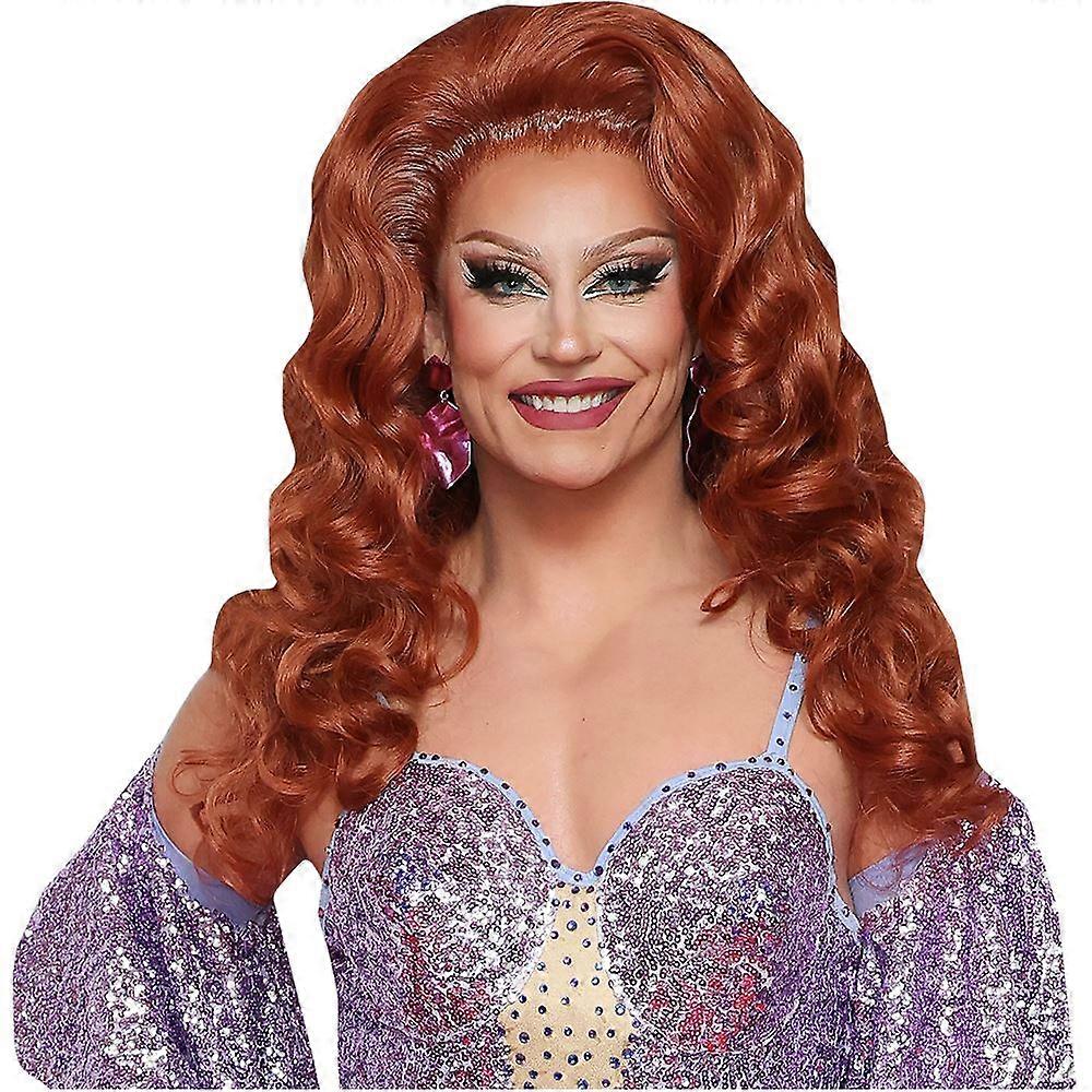 Nick Collier (robe violette) demi-corps Buddy découpe