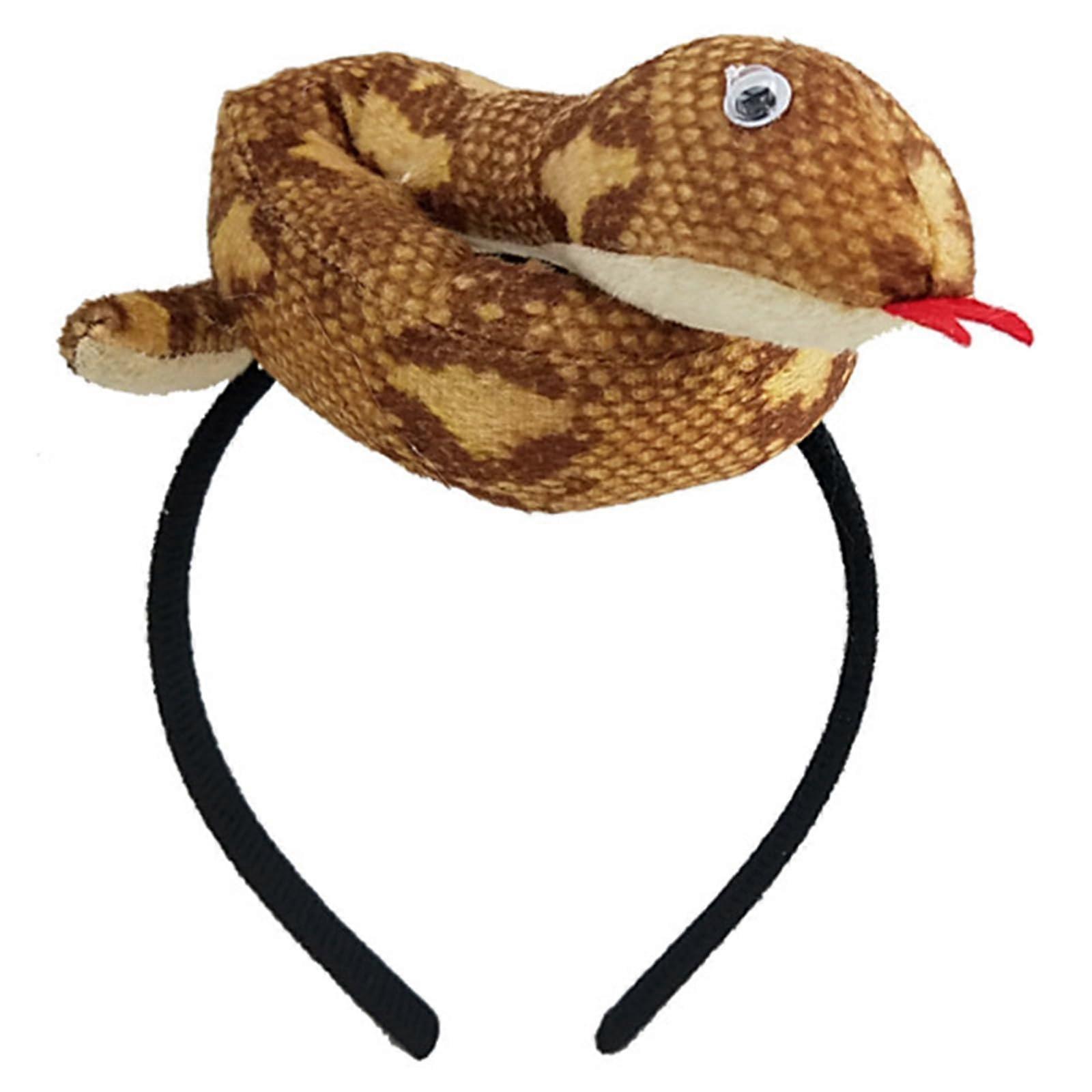 Snake Headbands with Festive 3D Design for Parties, Music Festivals and Photo Booth Props