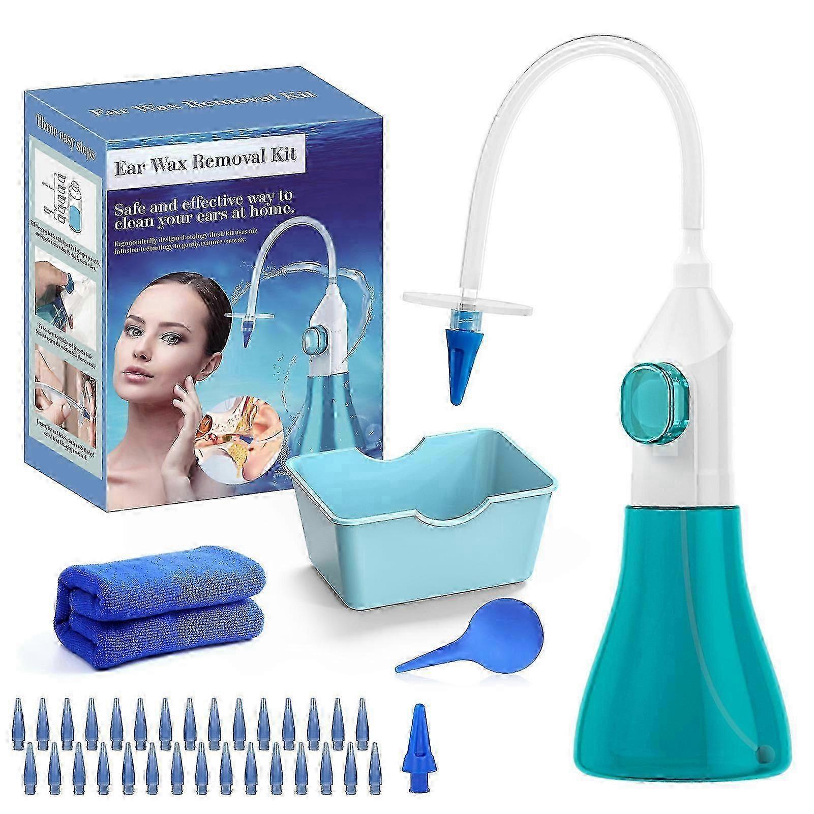 Ear Wax Cleaner Kit with Replacement Tips for Home Use