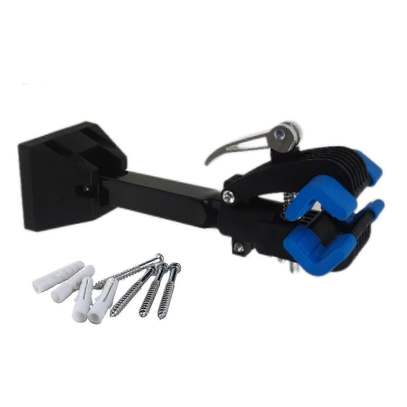 Bike Repair Stand Wall Mount Rack with Strong Load Capacity and Adjustable Height for Bicycle Maintenance