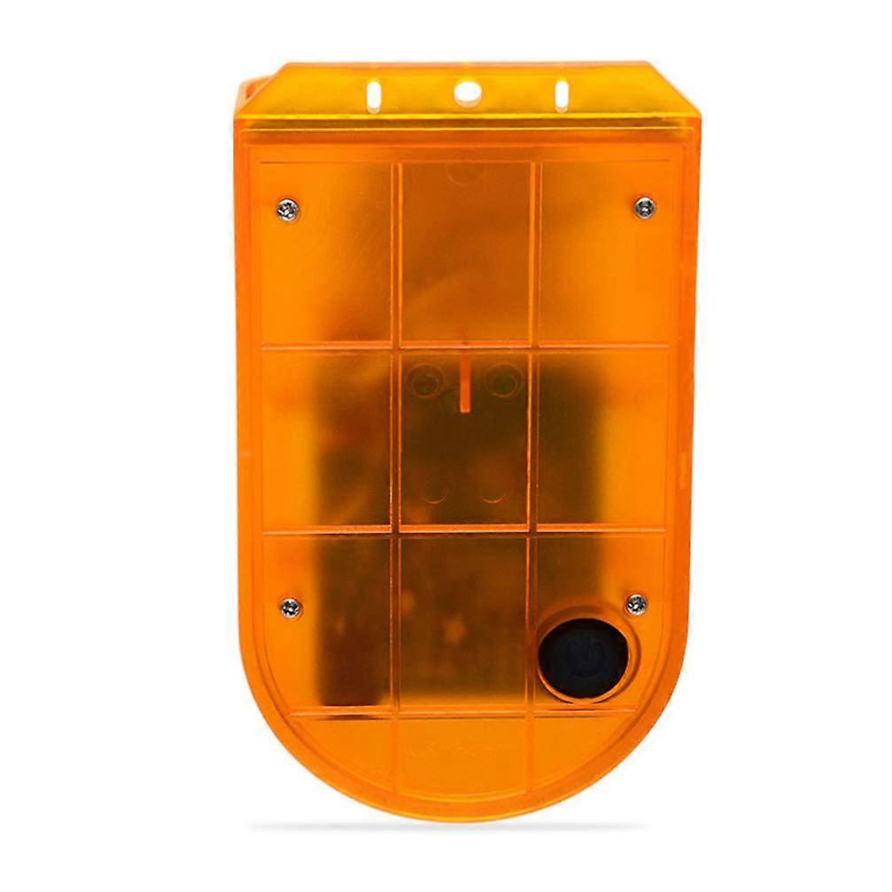 LED Solar Strobe Warning Light Solar Security Light Alarm LED Motion Sensor Flashing Light Lamp for Home Flashing Outdoor