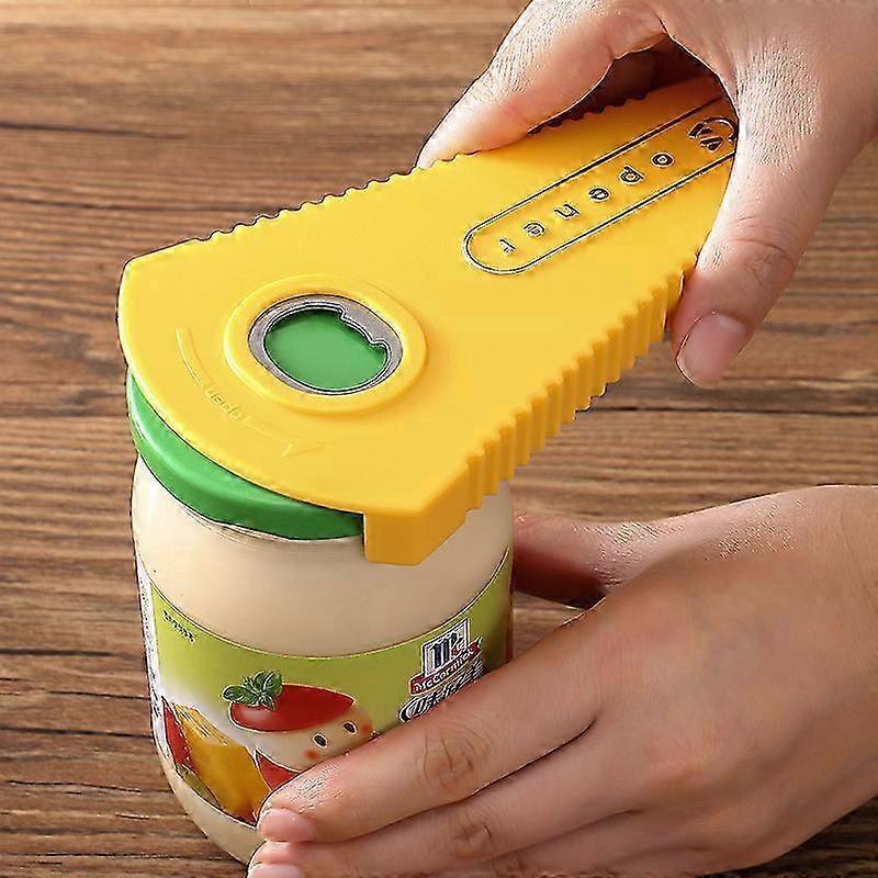 Progressive multifunctional bottle opener; bottle jar pull ring jar