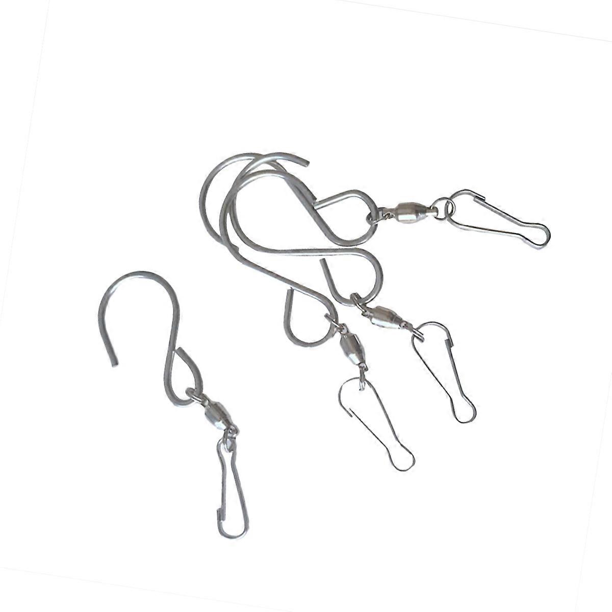 Swivel Hooks 10Pack S Hooks for Holding Wind Chimes Crystal Displays