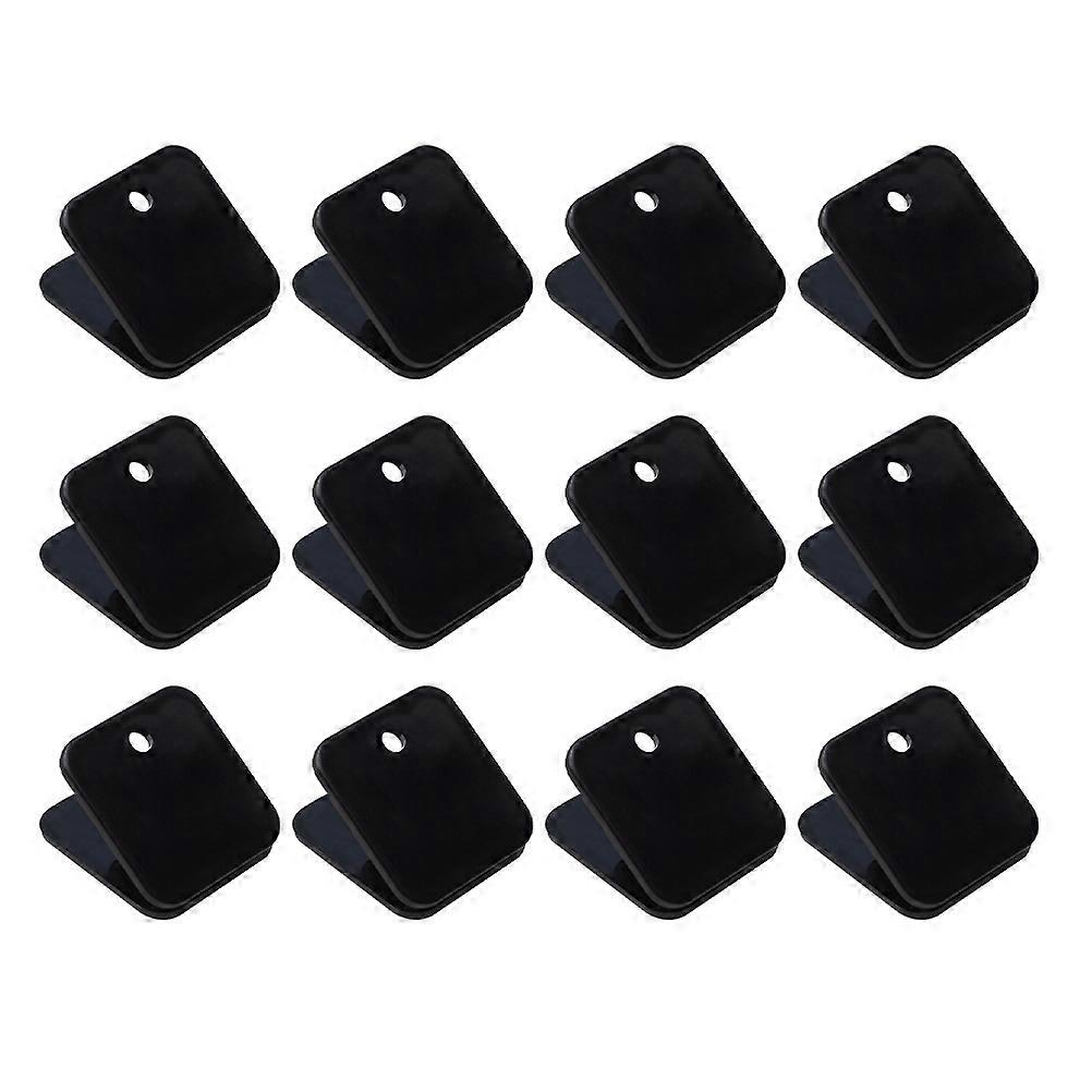 Paper Clamps Document Sorting Clips Study Multipurpose Clamping .20X3.00X2.20CM 12Pcs
