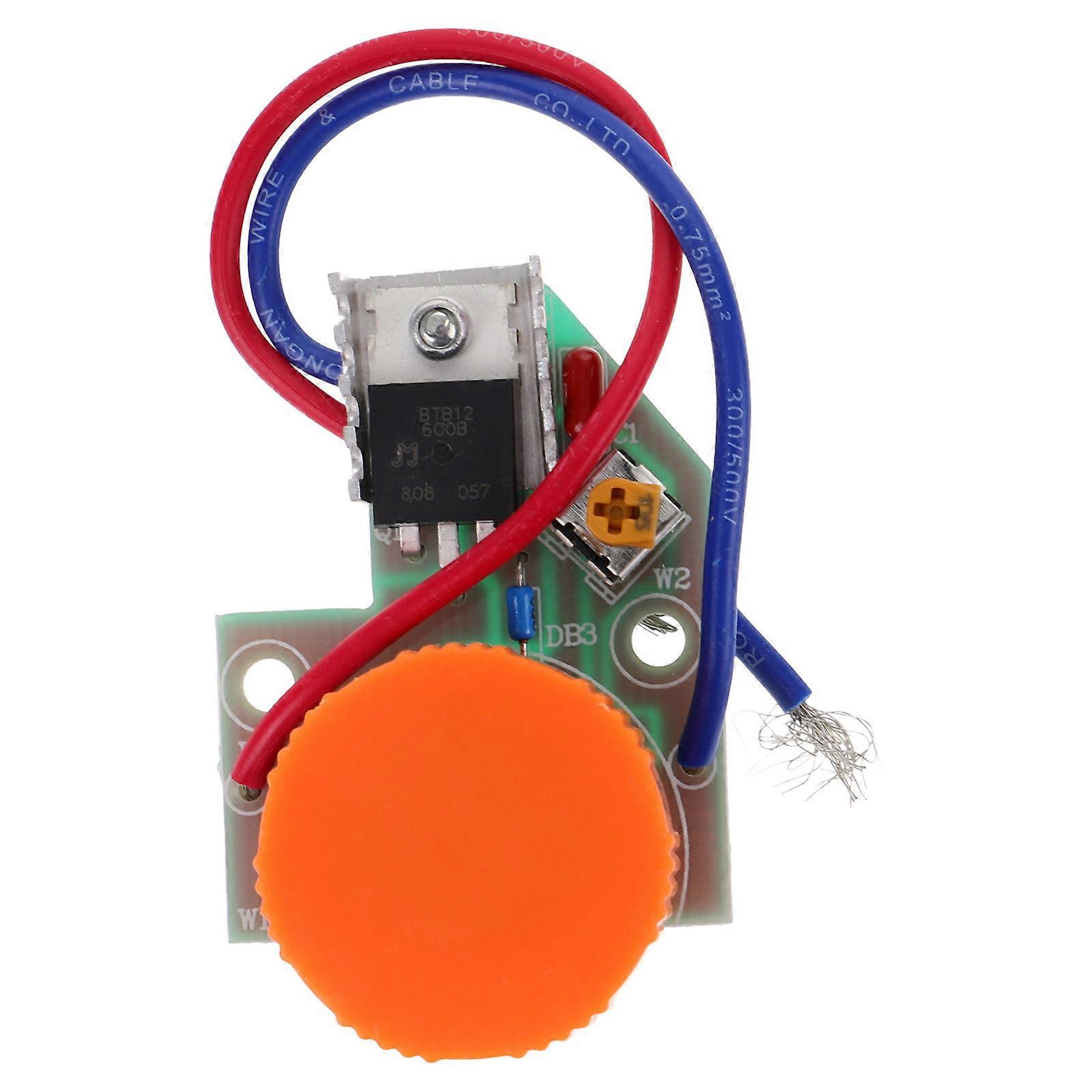 Power Adjustment Controller For Power Tool Angle Speed Controller Polishing Machine Metal Processing Multi Color Rectangular Shape 1Set