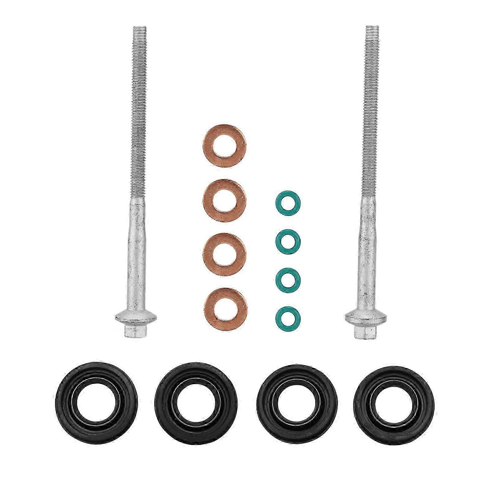 Fuel Injector Seals Washer Kit 6C1Q-6K780-AB Replacement for Ford Transit 2006 - 2020