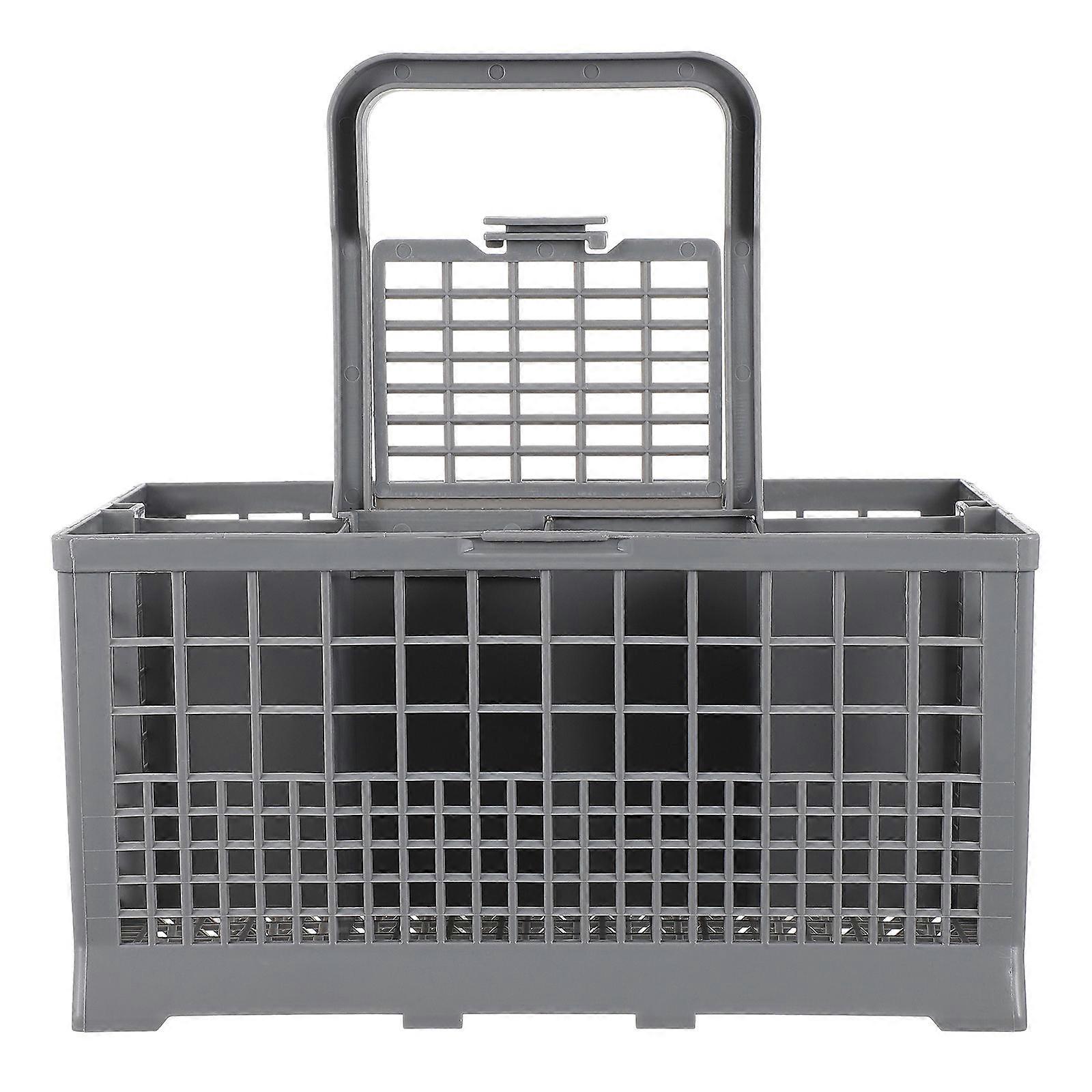 Dishwasher Cutlery Storage Rack Kitchen Organization Homeowners Rectangular Abs Tableware Storage 1Set