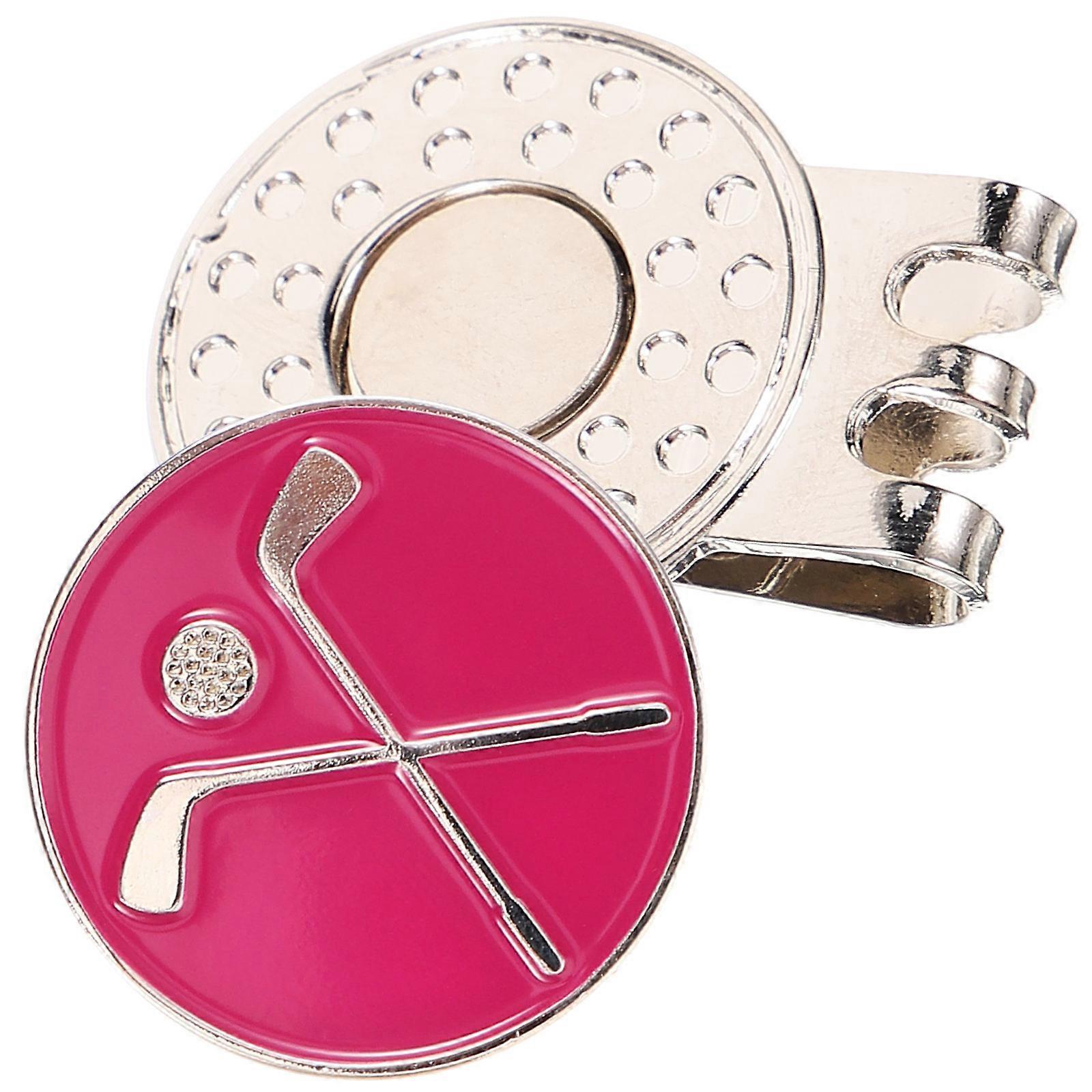 Magnetic Golf Hat Clip Iron Ball Position Marking Accessory 4Set