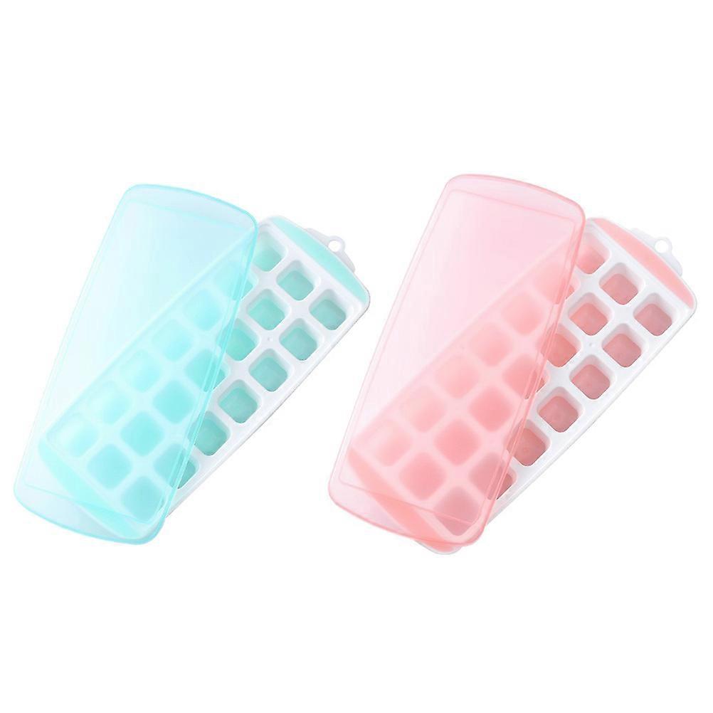 Here's a polished and professional product description for your **2pcs Ice Cube Tray with Lids**:
### **2 Pack Ice Cube Trays with Lids – DIY Ice