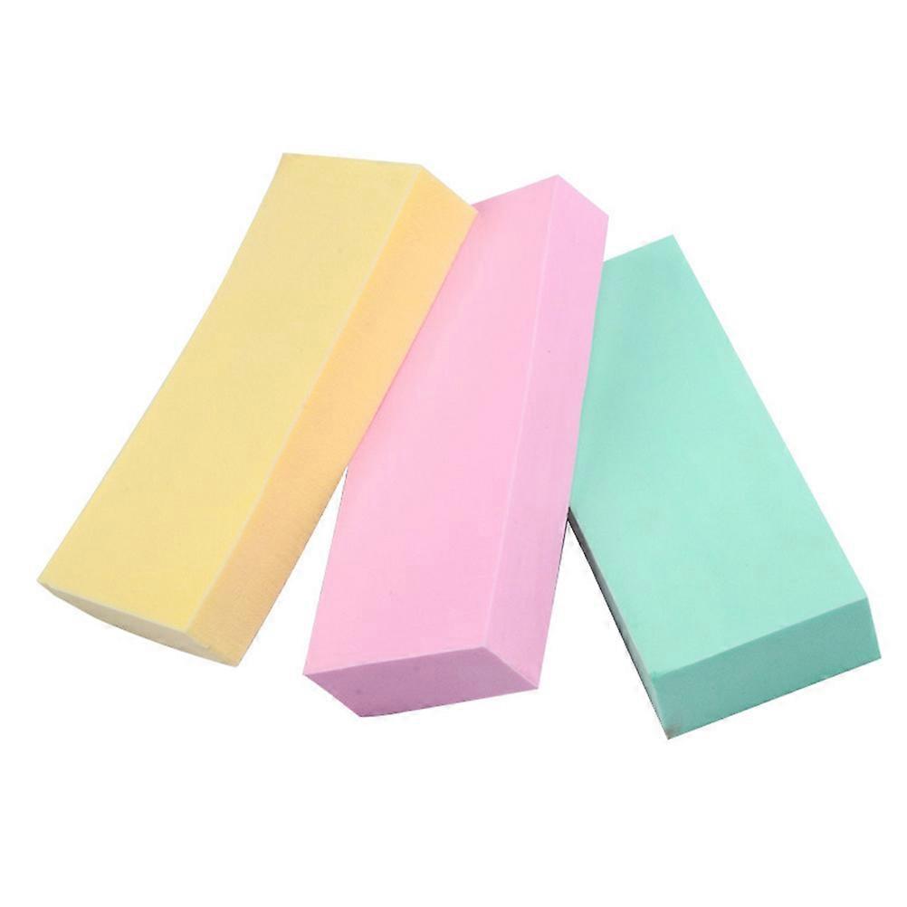 Painting Sponges Pigment Water-Absorbent Rectangular Shape Art Supplies Assorted Color 17.00X7.00X3.00CM Diy Projects 3Pcs