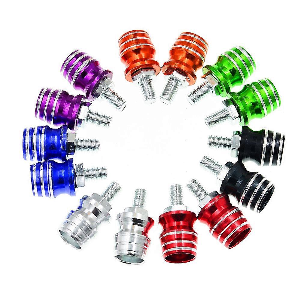Motorcycle License Plate Screws Car Plate Screw Fixation And Decoration Durable Safe 10Pcs