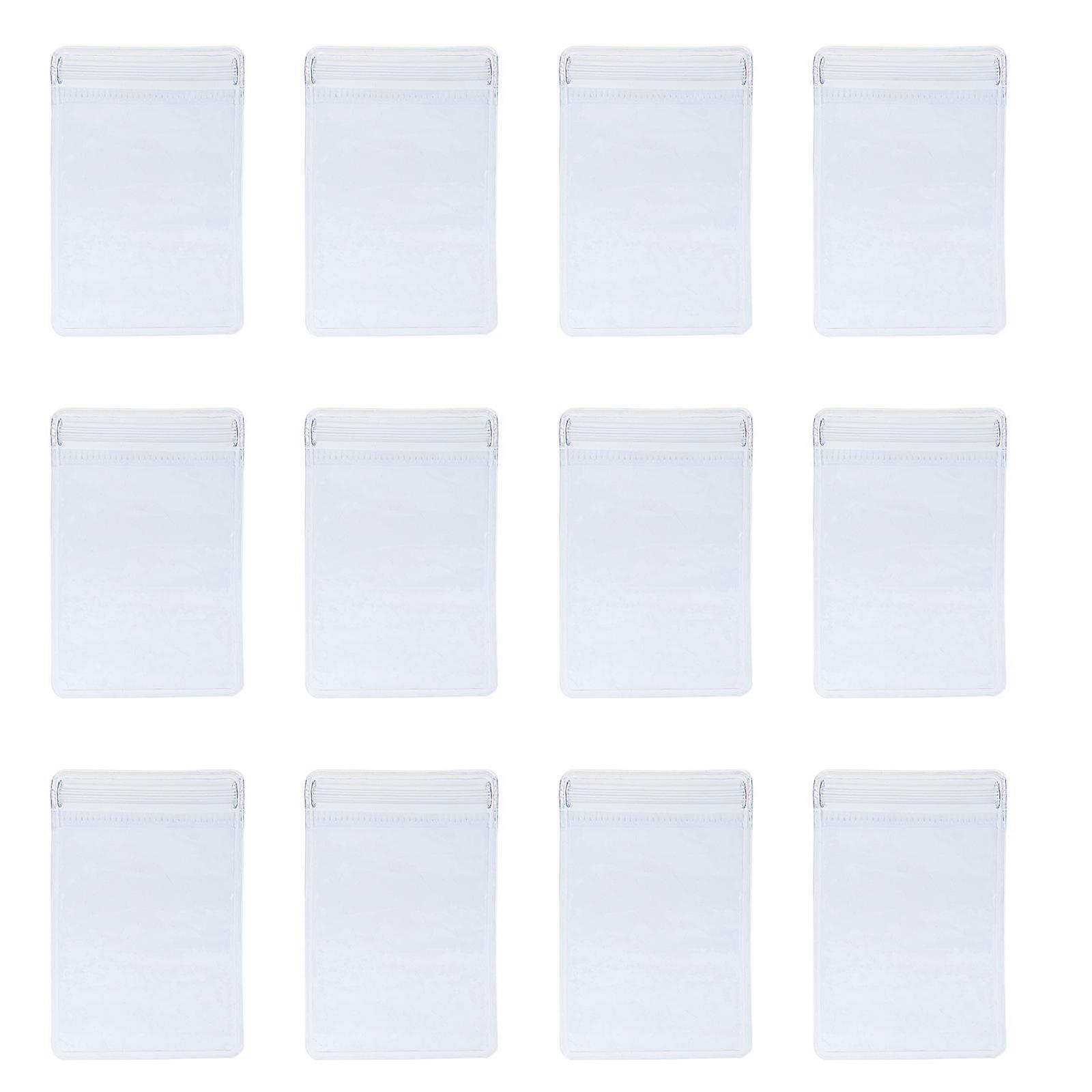Transparent Jewelry Storage Bag with Zipper Lock for Earring and Photo Packing 200pcs
