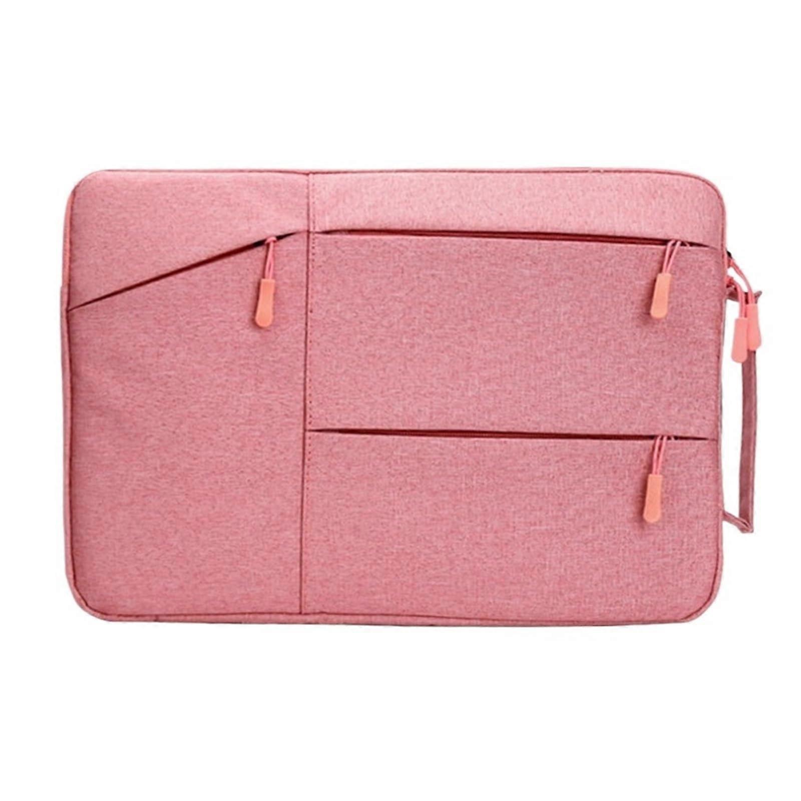Laptop Bag 12 Inch Pink, Portable Protective Sleeve for Notebook, Large Capacity PC Case, Compatible with 12 Inch Laptops
