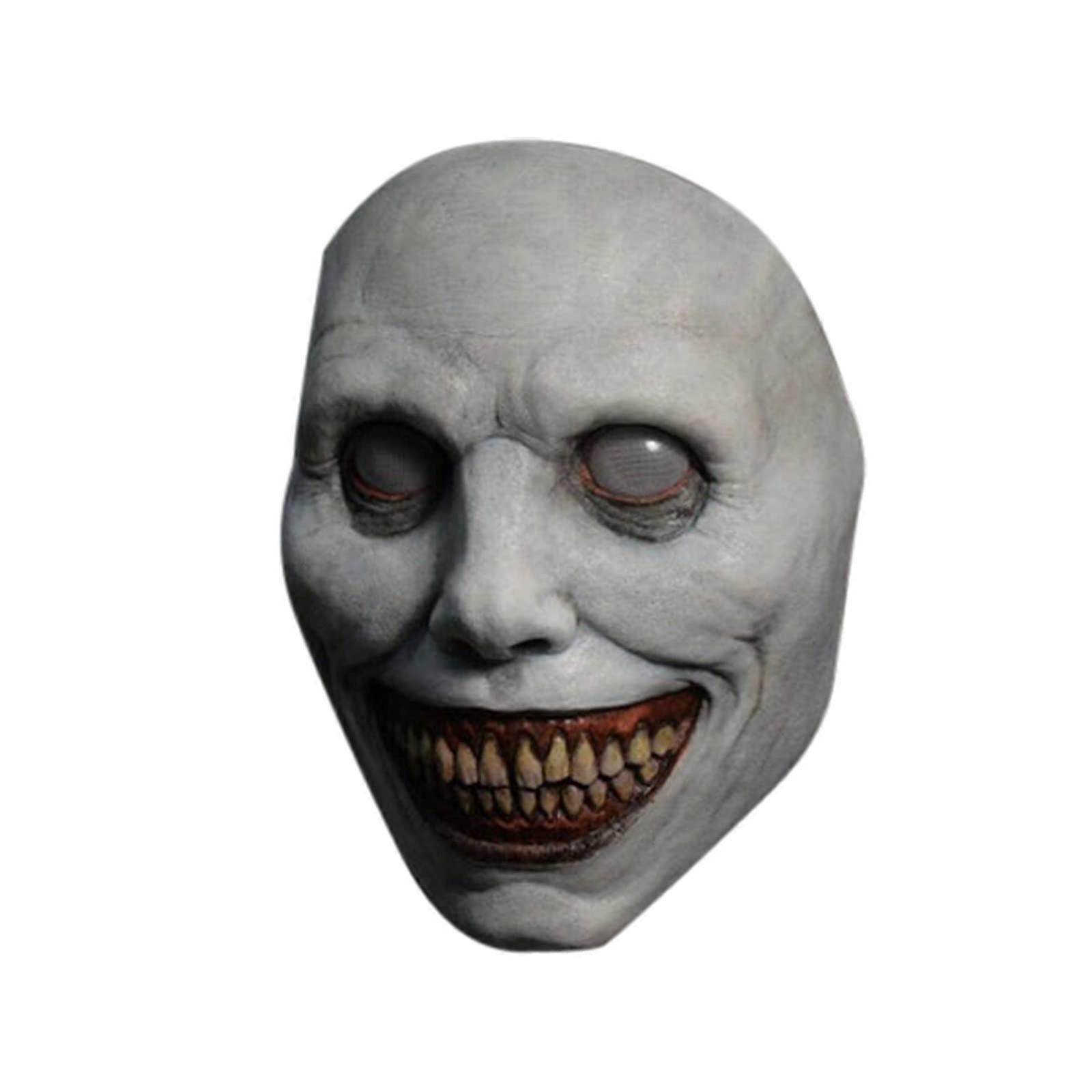 Halloween Masks Adults Unisex One Size TearOpen DoubleLayer Latex Skull Mask Scary Demon Ghost UK Costume