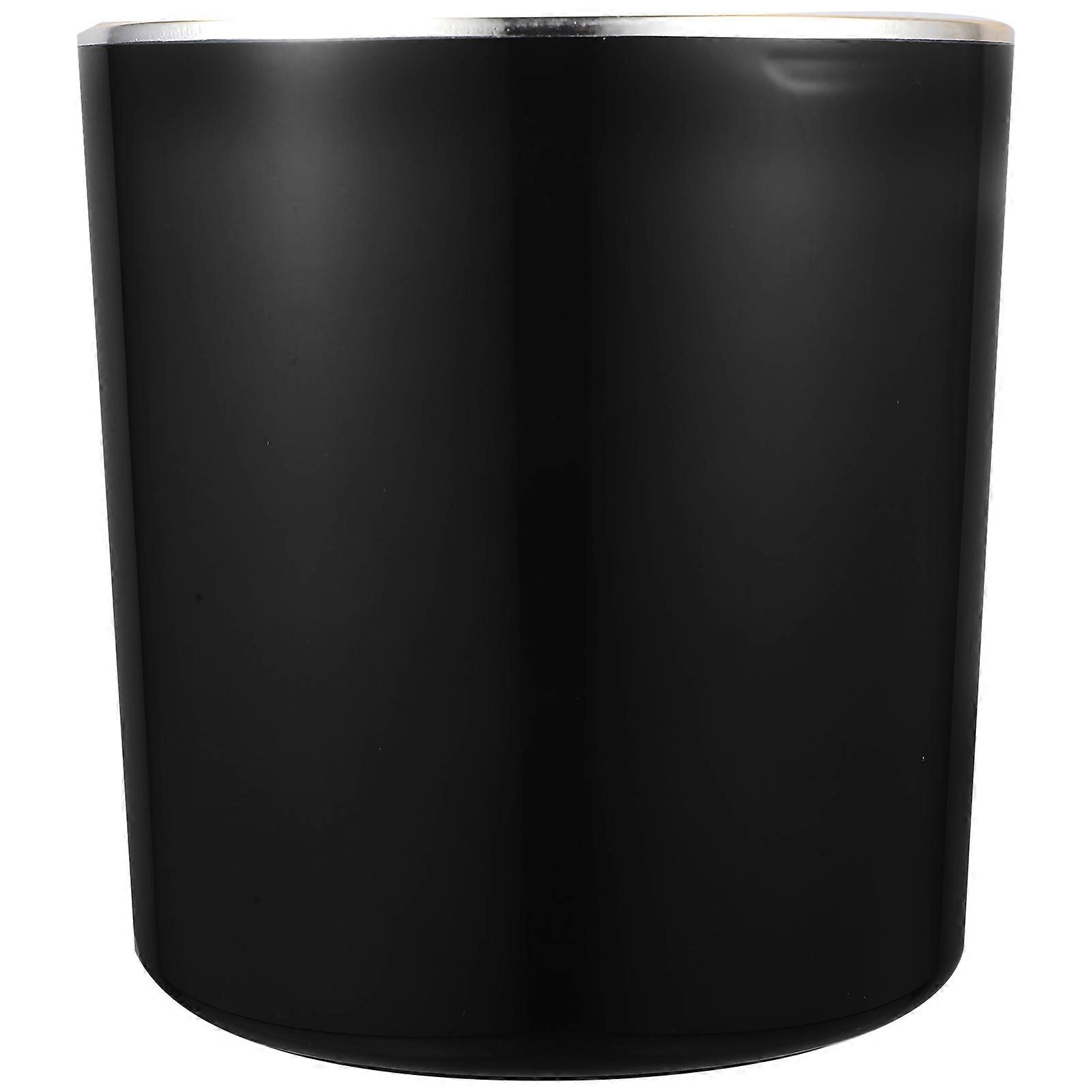 Office Trash Can Waste Container for Table Simple Appearance Rectangular Trash Storage Organization 15.00X14.50X14.50CM 1Pcs