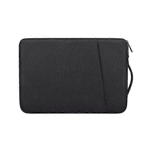 Laptoptasche 13,3 Zoll Canvas schwarz.