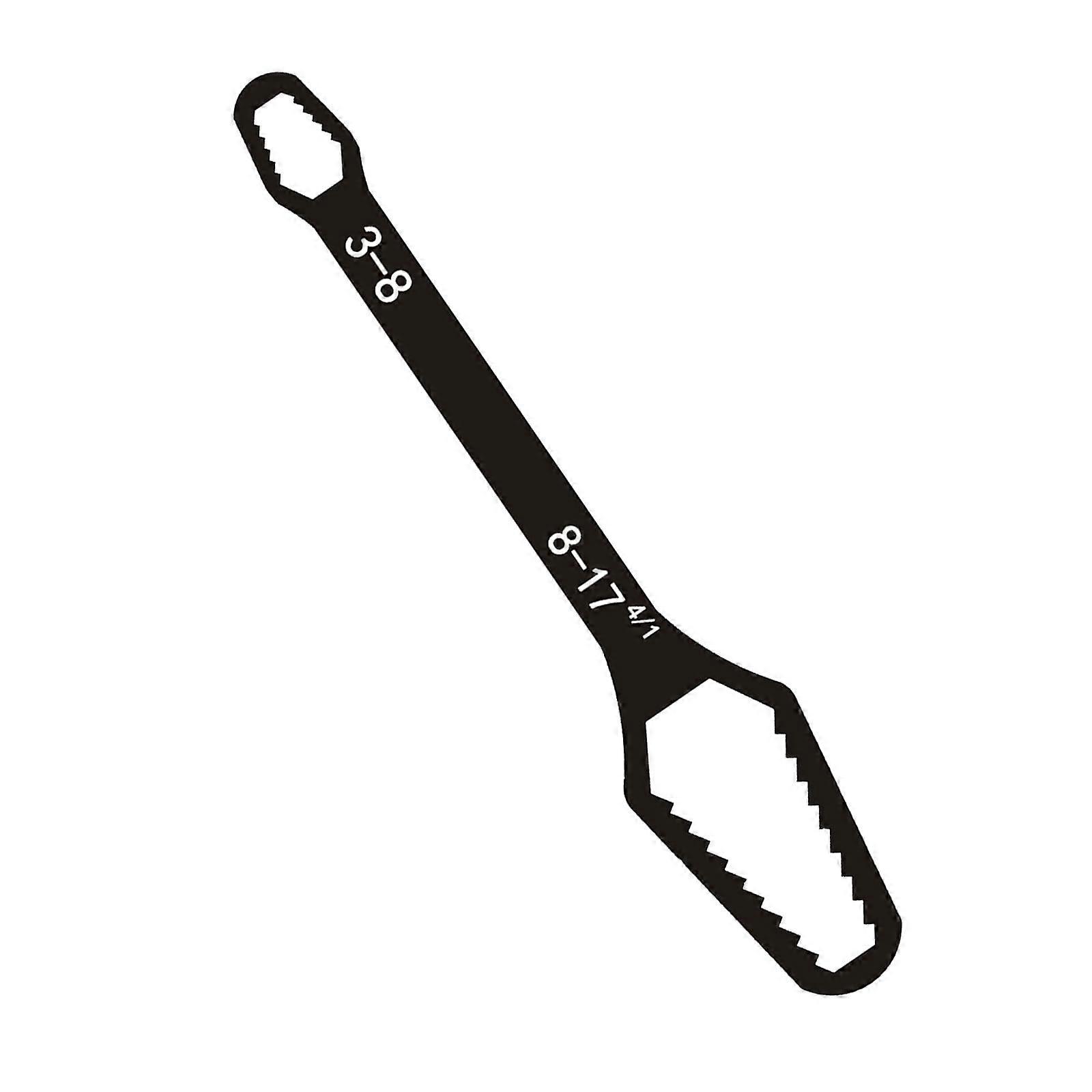 Double Head SelfClamping Wrench Adjustable 3 mm to 22 mm for Professional Use