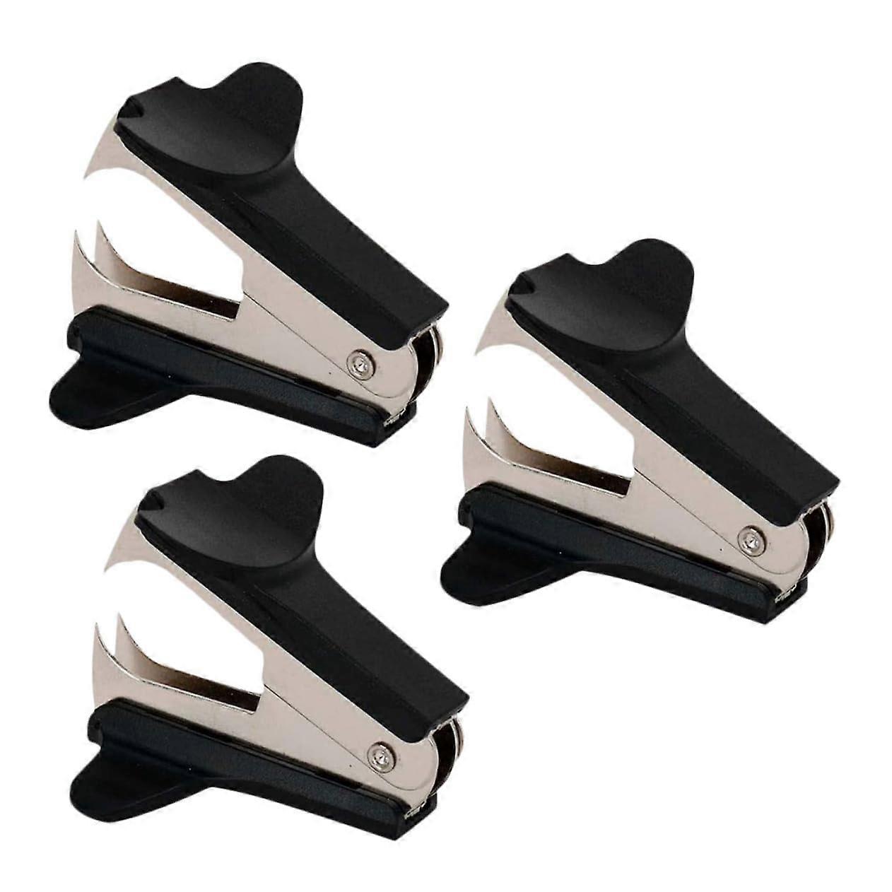 Universal Stapler Remover Set, Durable Lightweight Nail Puller Tool for Home and Office, Pack of 3 Accessories