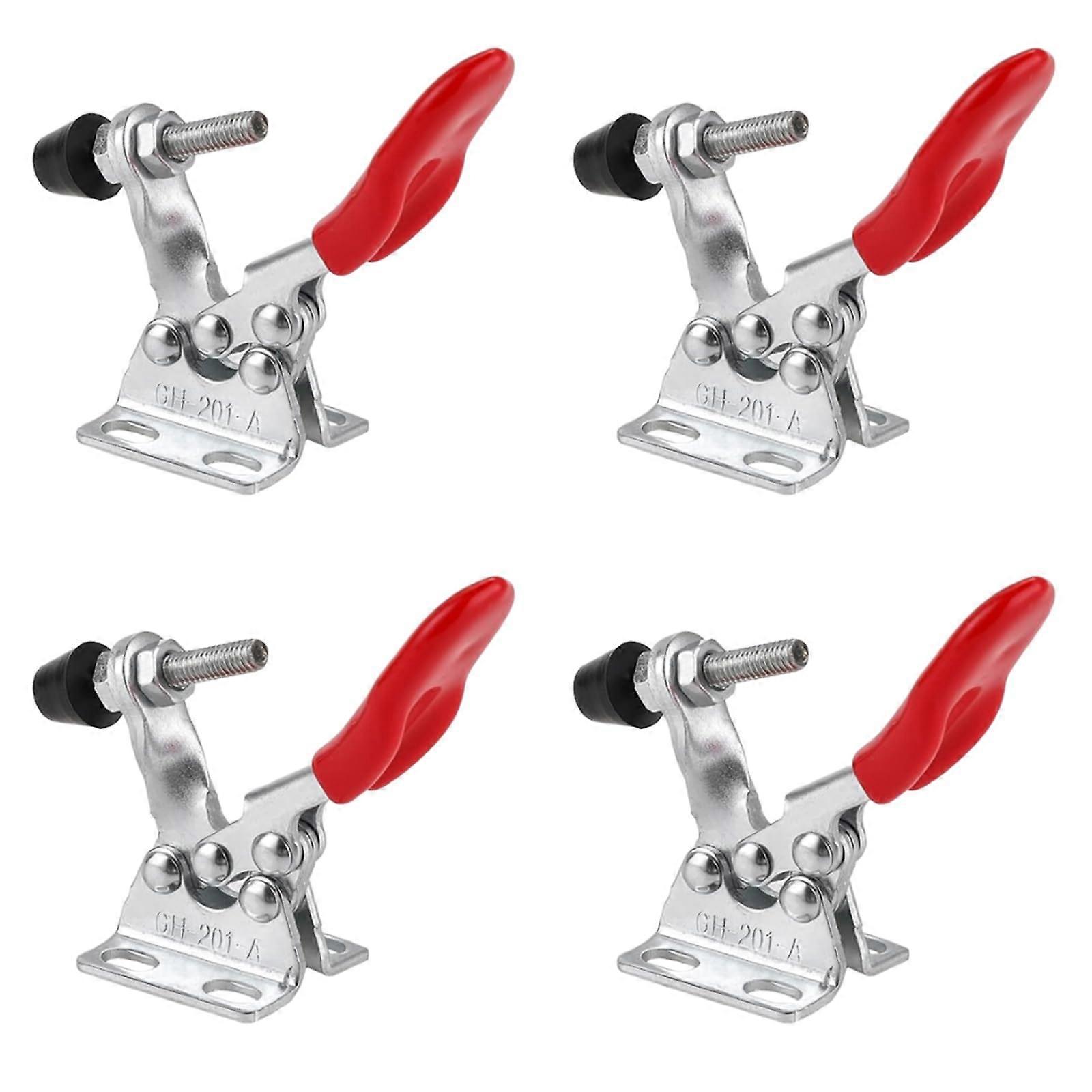 Toggle Lever Tensioner 4-Piece Horizontal Quick-Release Toggle Latch For Welding, Machinery, Carpentry