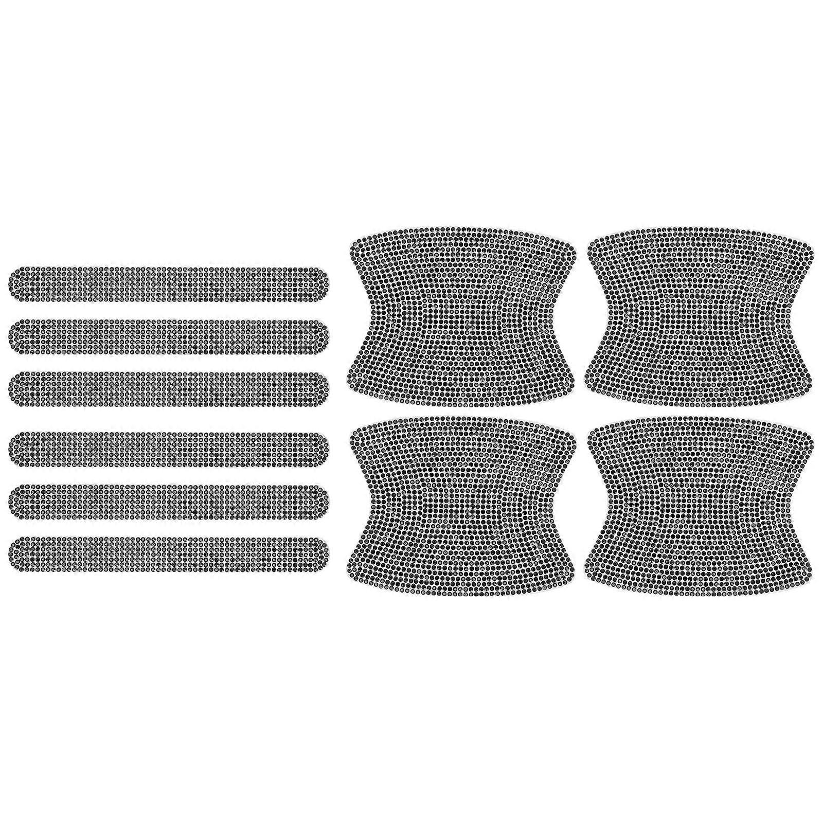 Car Anti-Collision Strips Adhesive Strip High Temperature Resistant Cold Resistant For Car Owners 1Set
