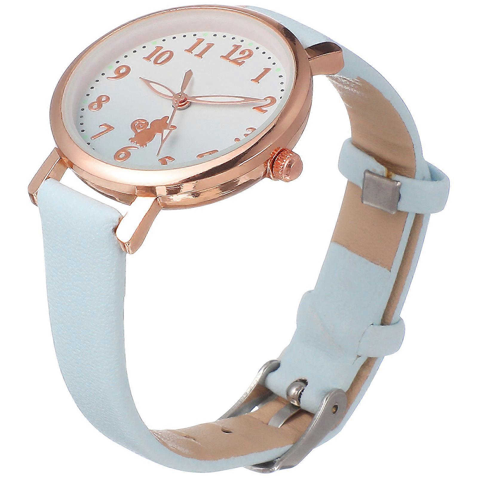 Luminous Watch Strap Easy To Read Dial Simple Casual Wrist Watch For Boys Durable Design Birthday Present