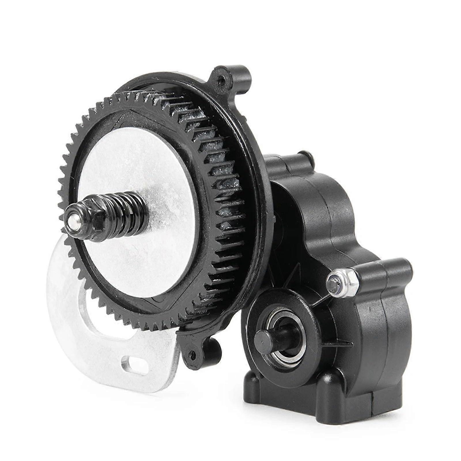 RC Transmission Box Compatible with Axial SCX10 90027 90028 90047 Plastic Gearbox, 56T Gearbox, 1/10 RC Crawler Car Upgrade Parts