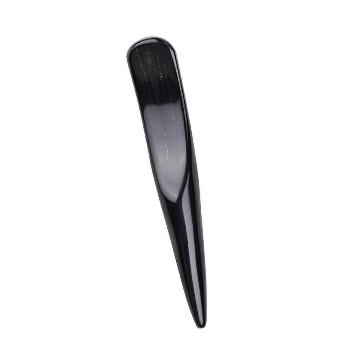 Horn Scraping Plate Ergonomic Gua Sha Tool Made Of Horn For Full Body Use Travel Size For Home And On The Go Pain Relief