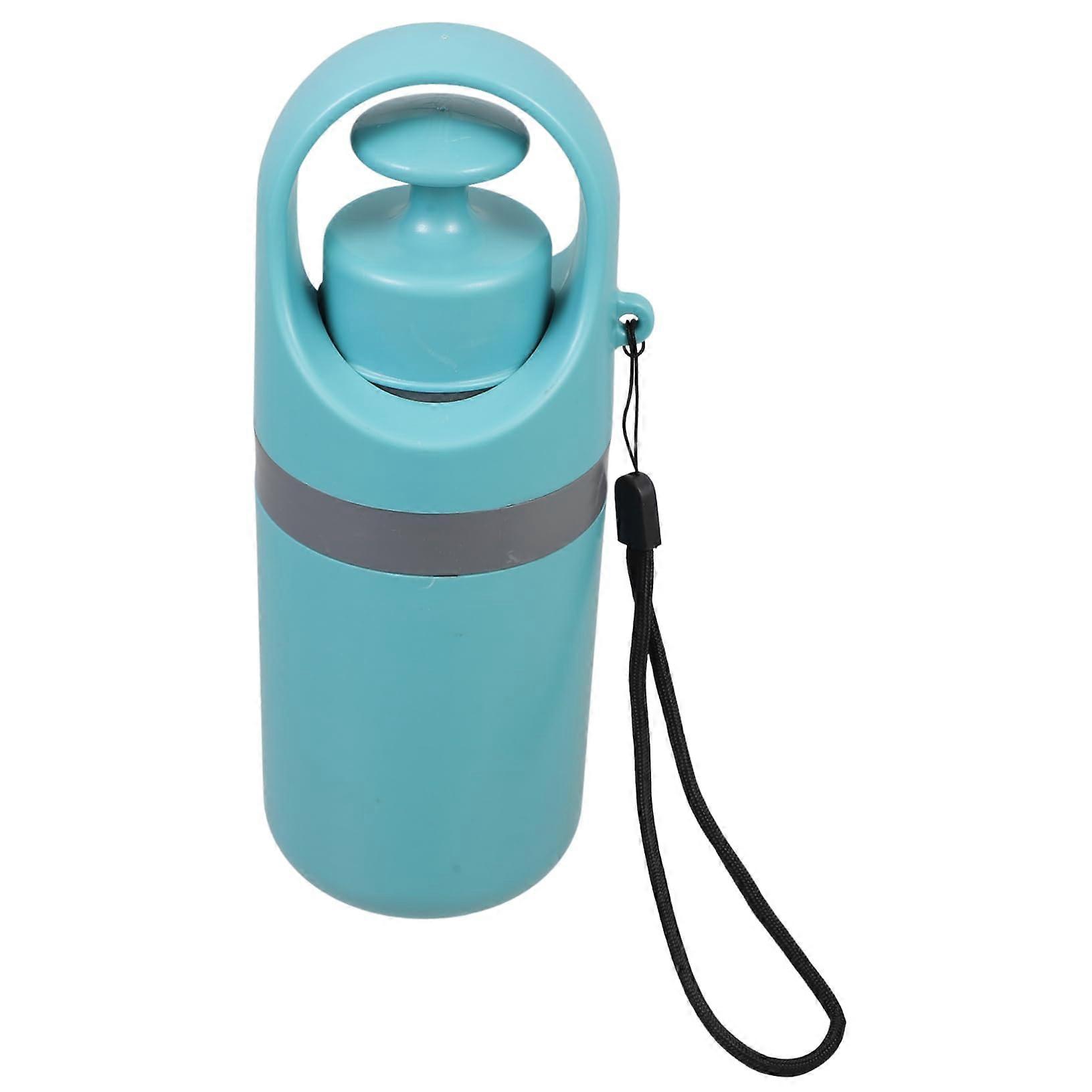 Dog Waste Collector Portable Poop Scoop Plastic Sky Blue For Small Dogs Outdoor Waste Bin Grabber
