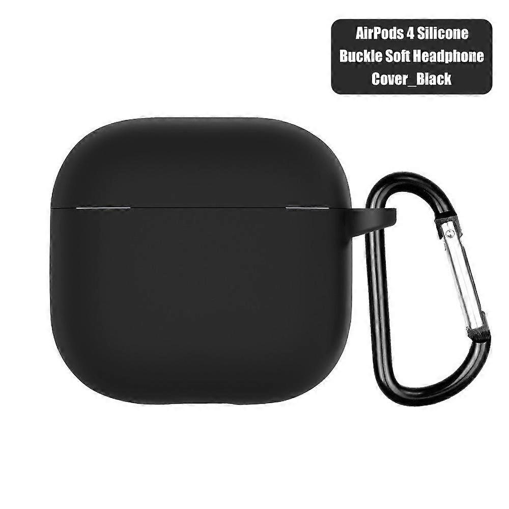 For Airpods 4 Protective Case Silicone Wireless Earphones Matte Macaron Solid Color TPU Painted Protective Case Air Pods 4