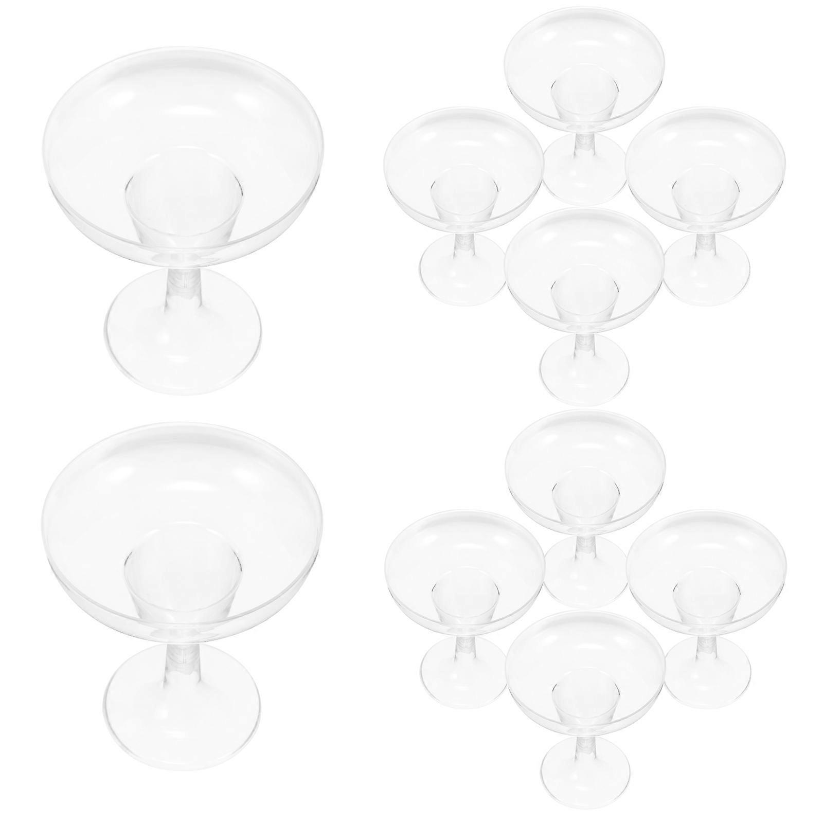 Clear Reusable Reusable Cocktail Cups for Drinking Use Suitable for Parties and Events 20 Pcs