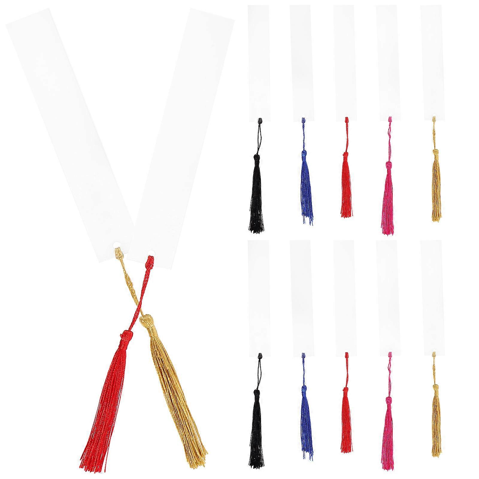 Book Marks For Reading Delicate Acrylic Bookmark File And Note Marking Assorted Color 30Pcs