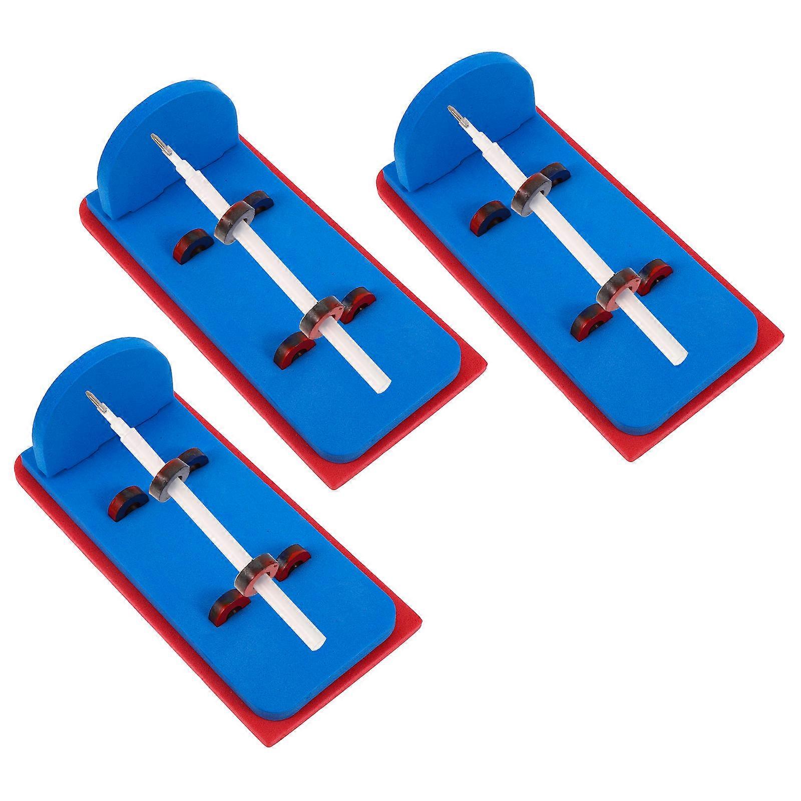 Magnetic Levitation Pen Props for Teaching Red EVA Material 3 Pieces Great for Physics