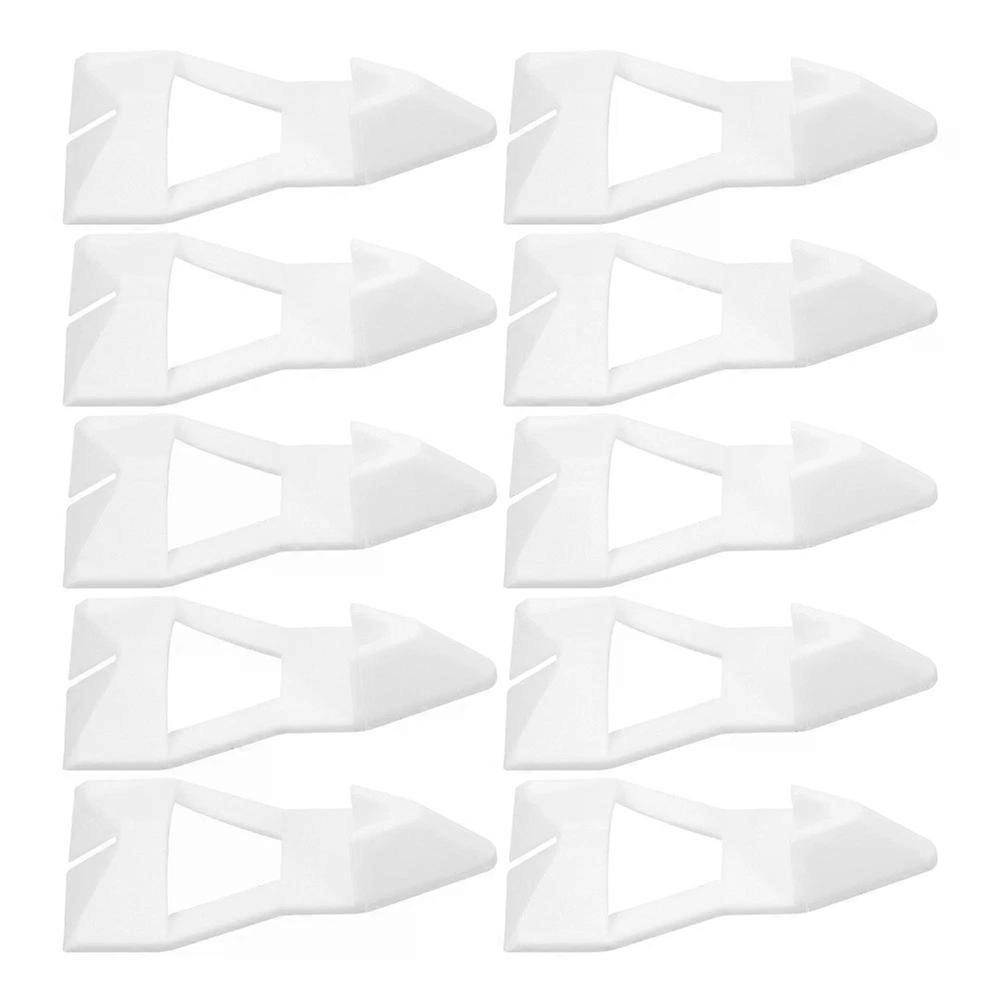 Floating Shelf Brackets, 10 Pcs Heavy Duty Cabinet Brackets, 2x4.5x13cm