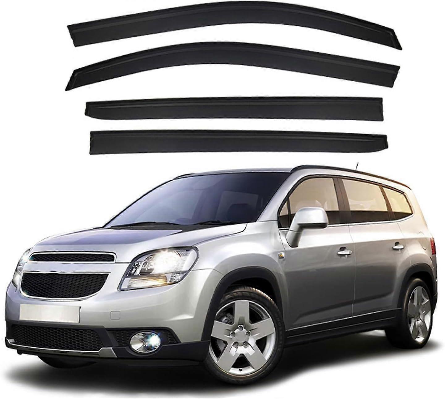 Rain protection side windows for the Orlando MK1J309 20102017, ventilation louvers, sun, snow, wind, and rain protection.