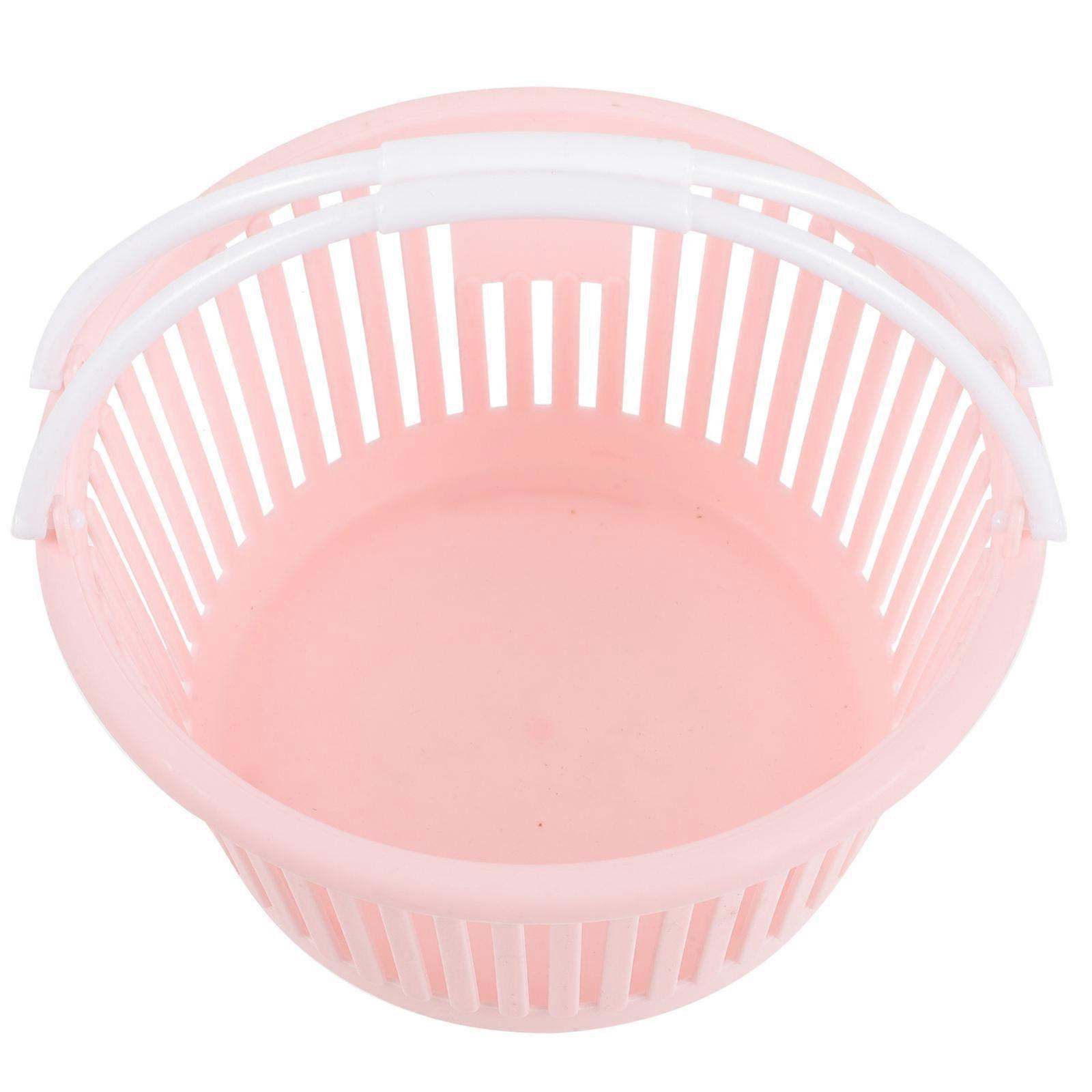 3pcs Compact Storage Baskets with Handle – Desktop Organizers for Jewelry, Cosmetics, Stationery, and