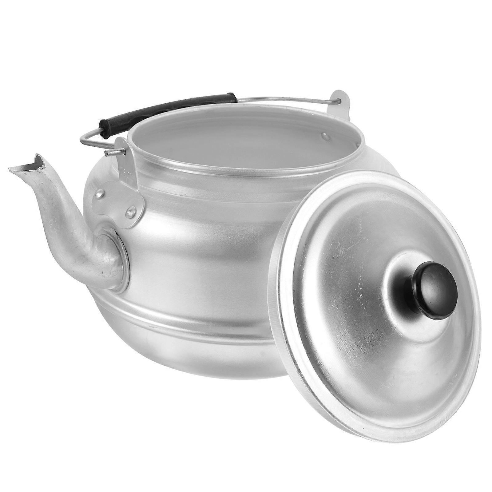 Silver Vintage Water Kettle 8L Boiling Water Kettle For Home Use With Multipurpose Function 1Pack