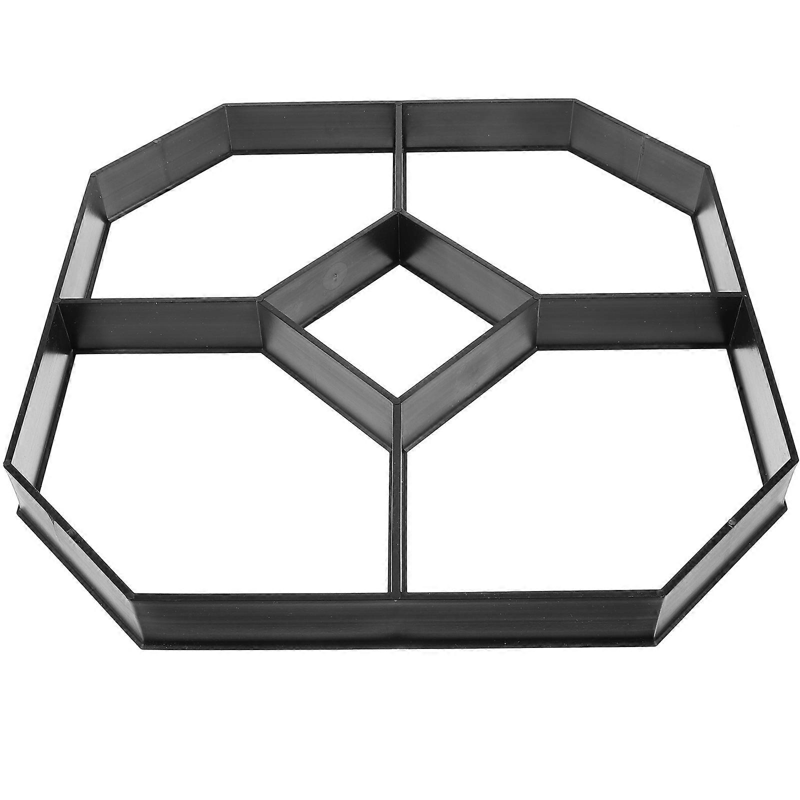 DIY Concrete Path Maker with Plastic Mold, Ideal for Garden Decor