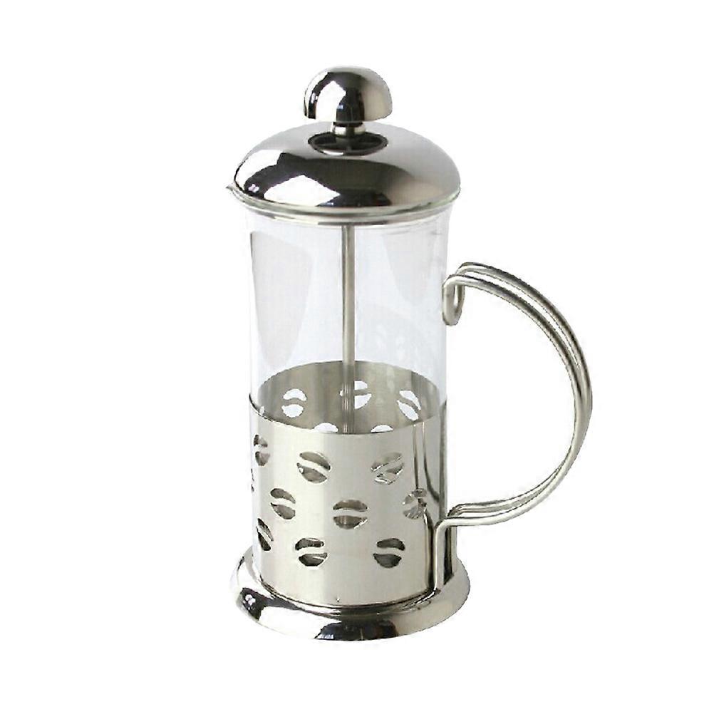 Stainless Steel Pressure Coffee Pot For Coffee Enthusiasts With 350ml Capacity Heat Resistant Design And Cylindrical Shape 1 Set