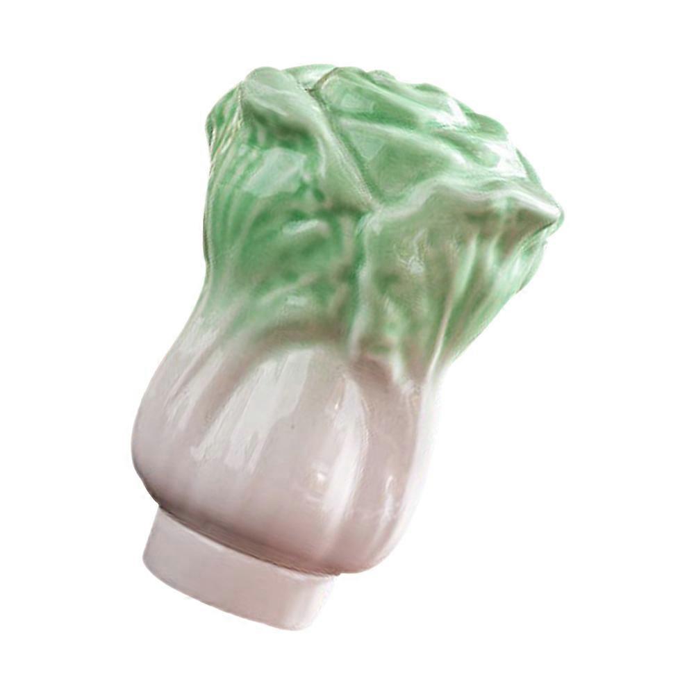 Lufttät keramisk förvaringsburk med lock för husägare teförvaring grön 1st