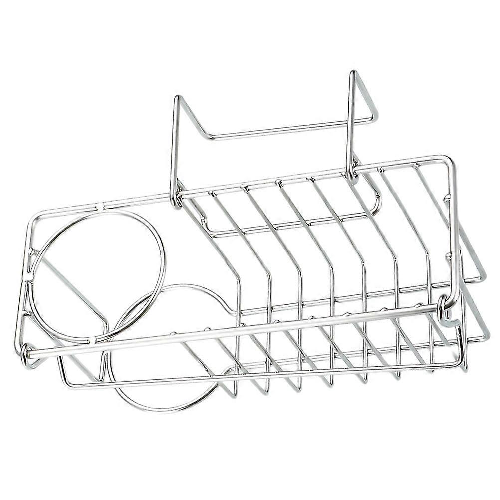 Kitchen Sink Organizer Stainless Steel for Draining Basket