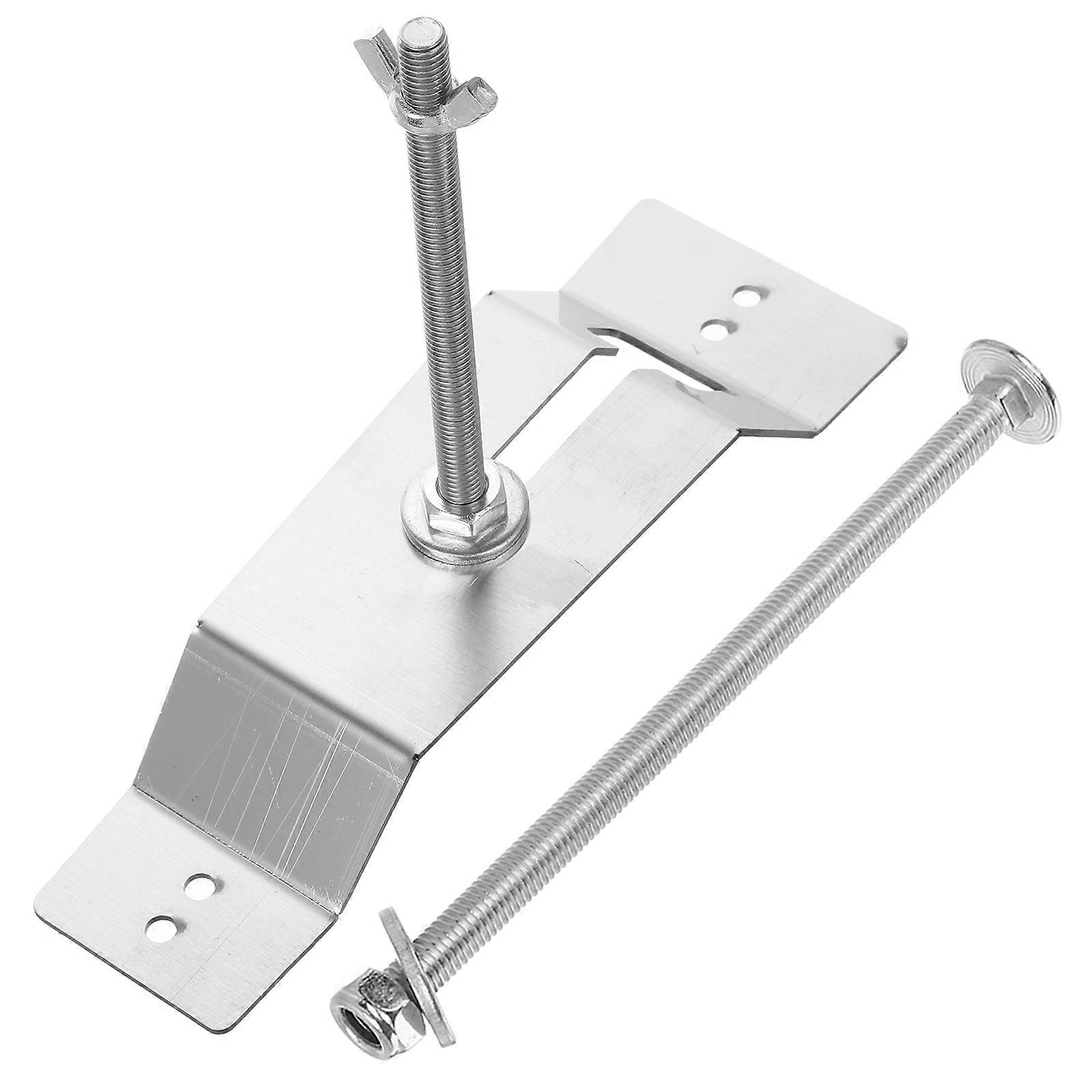 Spare Tire Carrier Bracket For Trailer Owners Easy Installation Rectangular Shape 1Set