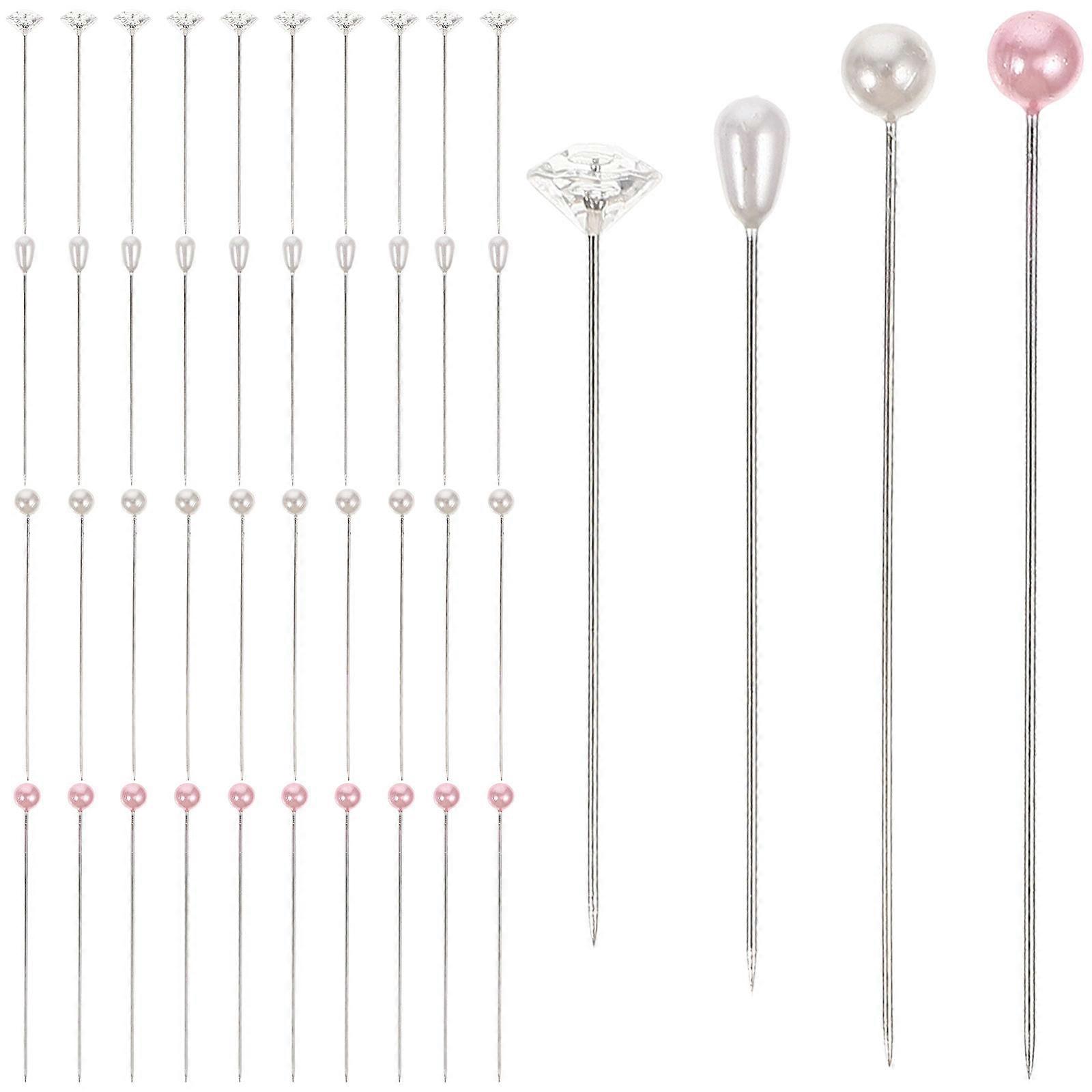 Durable Plastic and Stainless Steel Sewing Pins for Crafts with Assorted Colors 200pcs