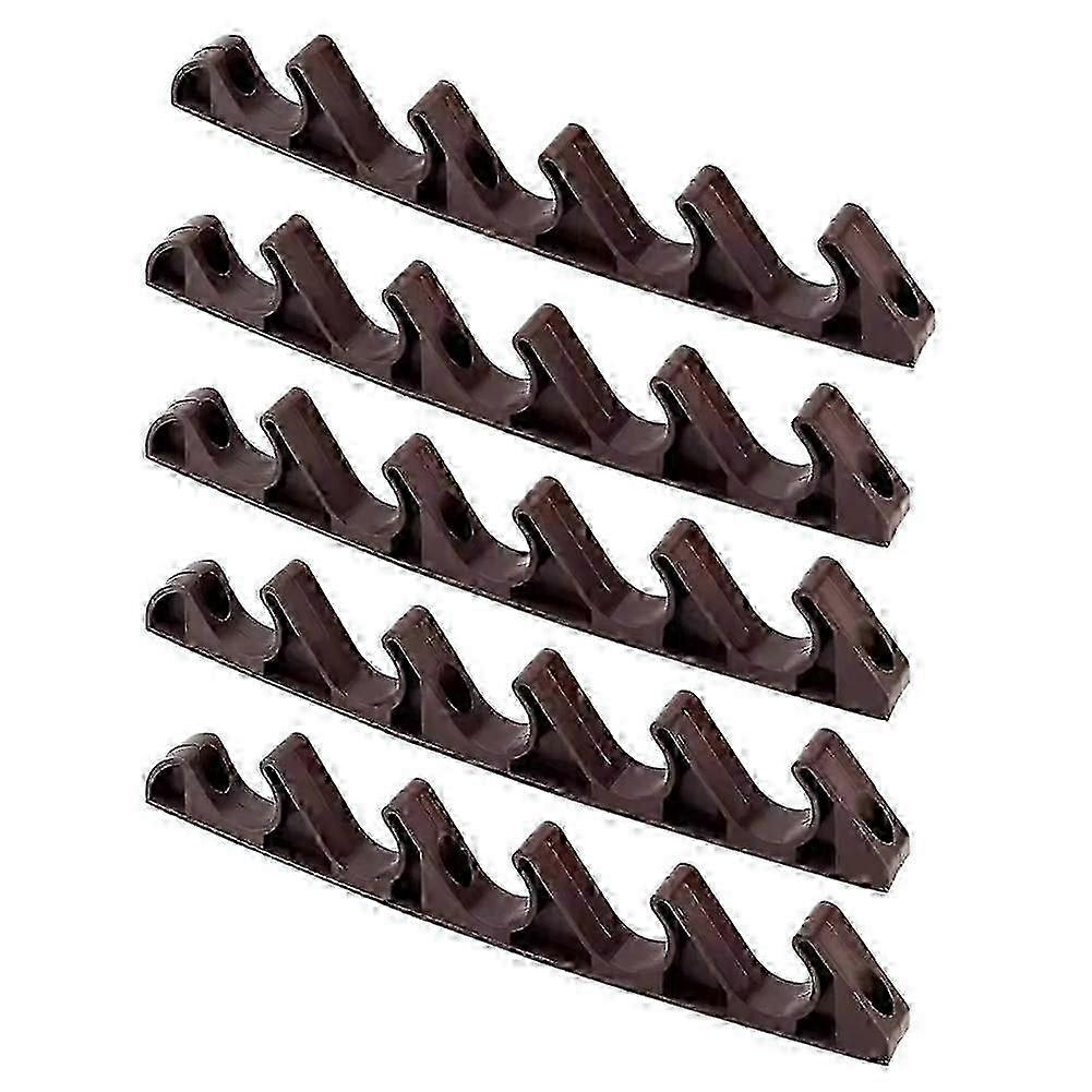 5-Position Adjuster Brackets for Outdoor Chaise Lounge Plastic Support