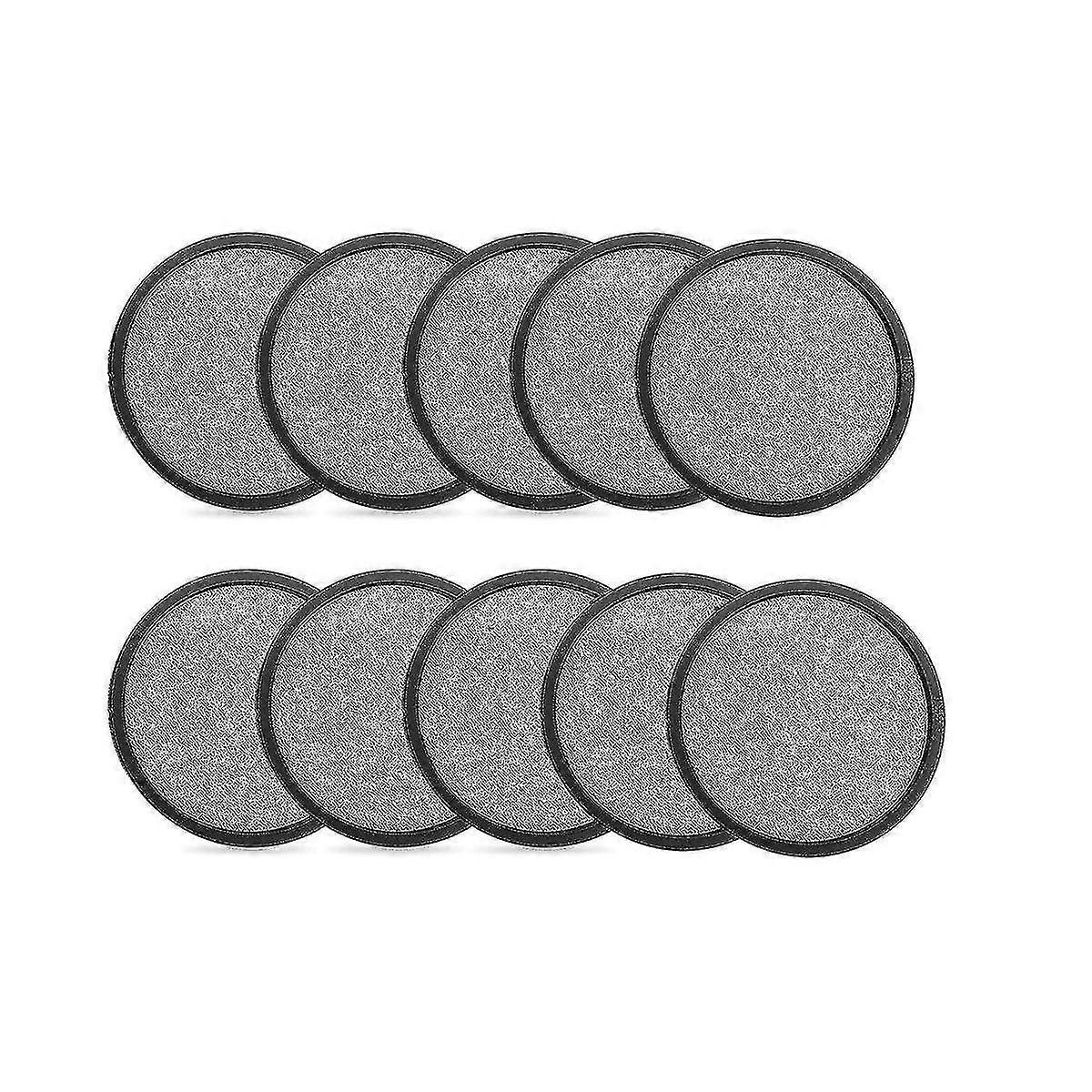 Replacement Charcoal Water Filter Discs for Coffee Machines - 10 Pieces Set