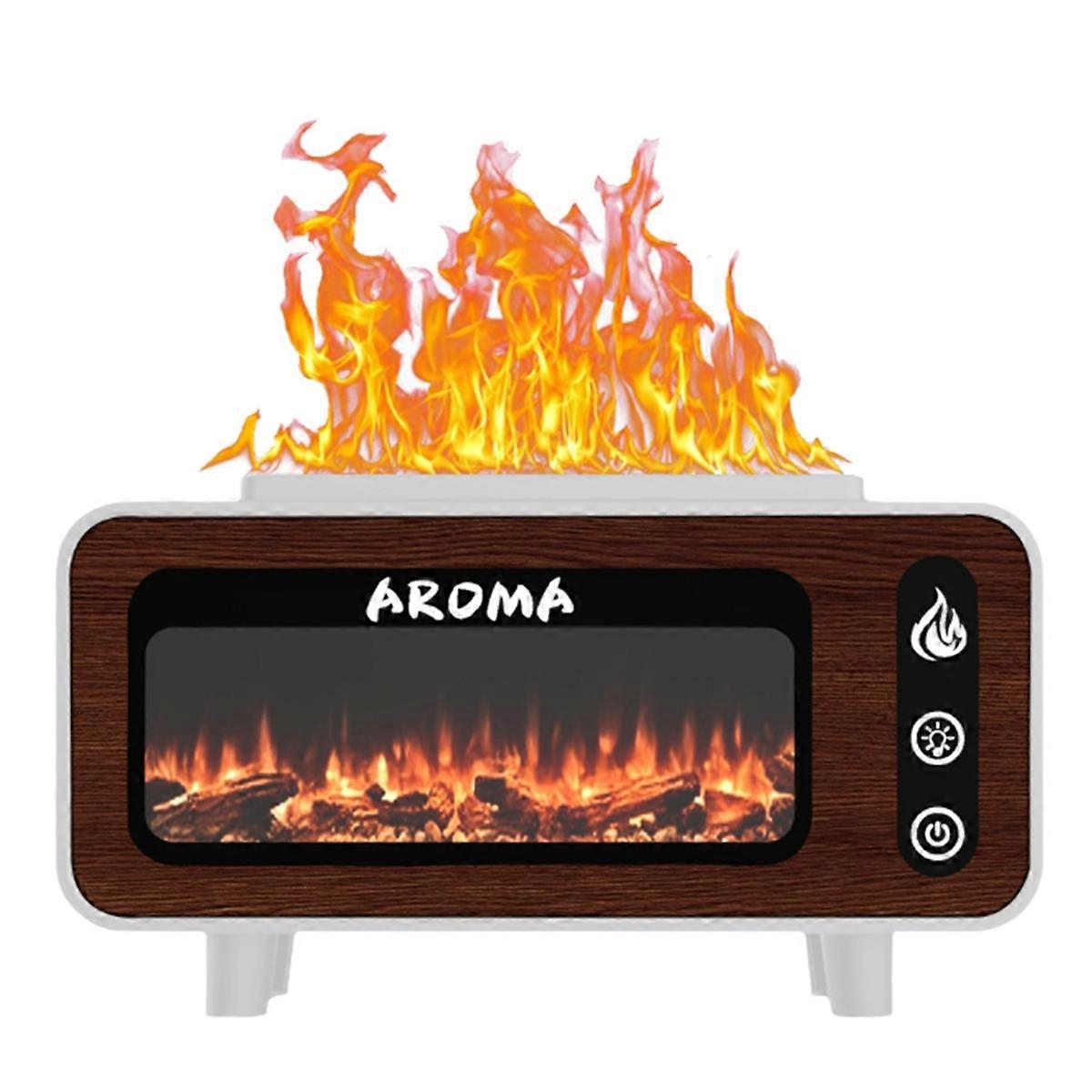 Flame Essential Oil Diffuser 7 Flame Color Aroma Diffuser B