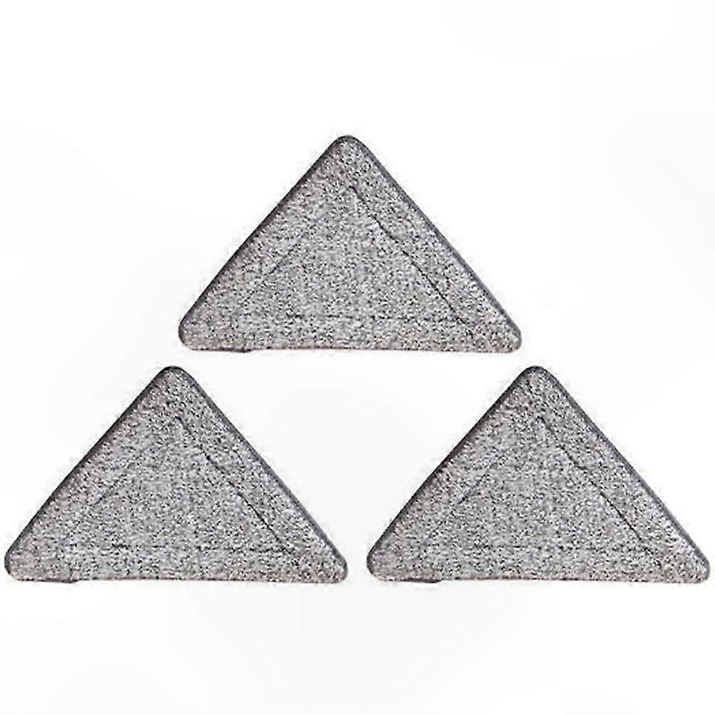 3-Pack Triangle Mop Head Refills for Cleaning Replacement Pads