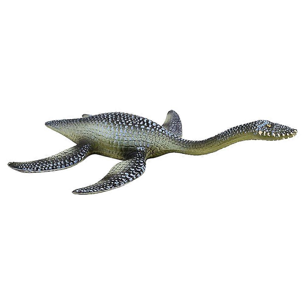 Plesiosaur Figure Dinosaur Model for Decoration Made of Plastic 8.5 Inches