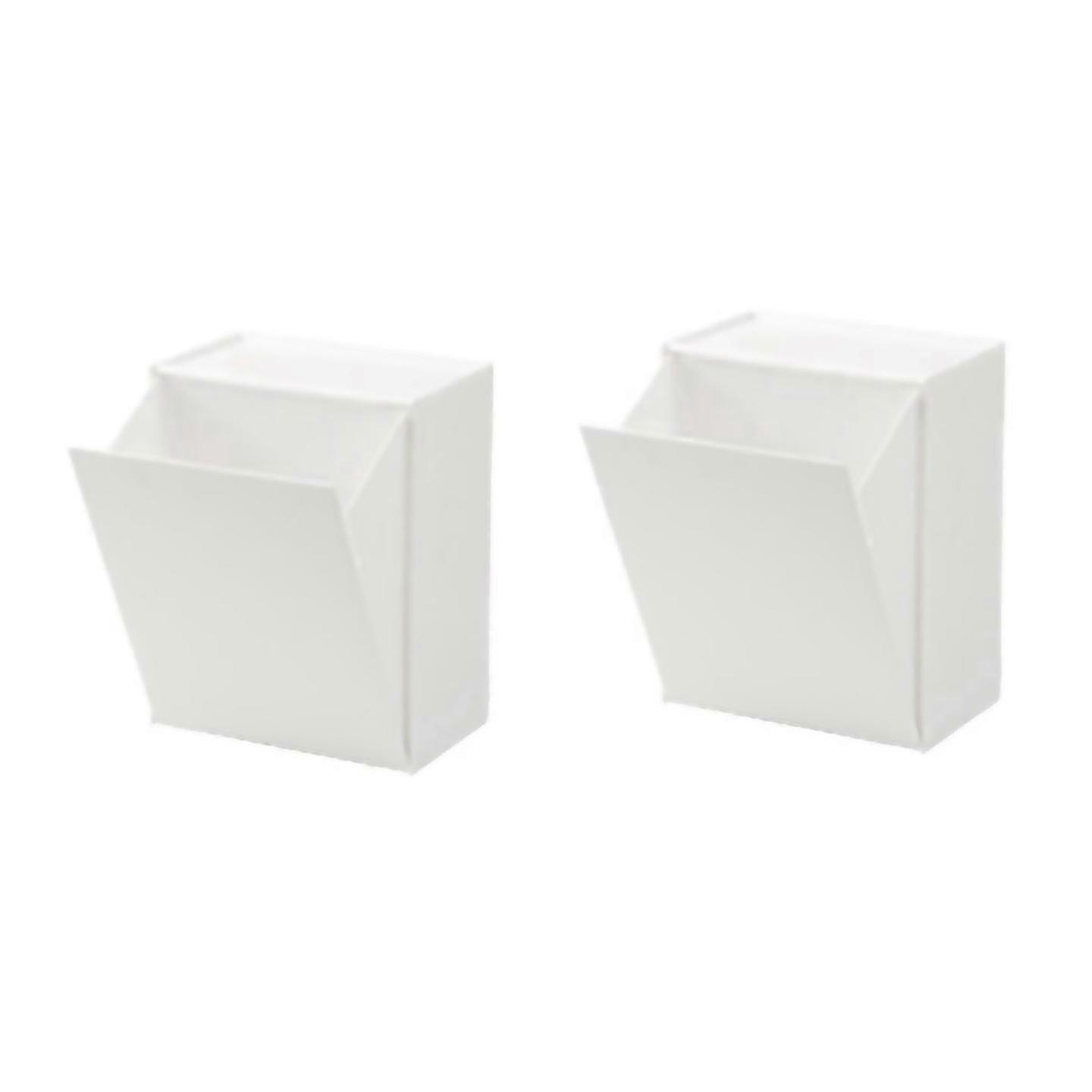 For 2pcs Square Wallhung Storage Box Paper Towel Garbage Bag