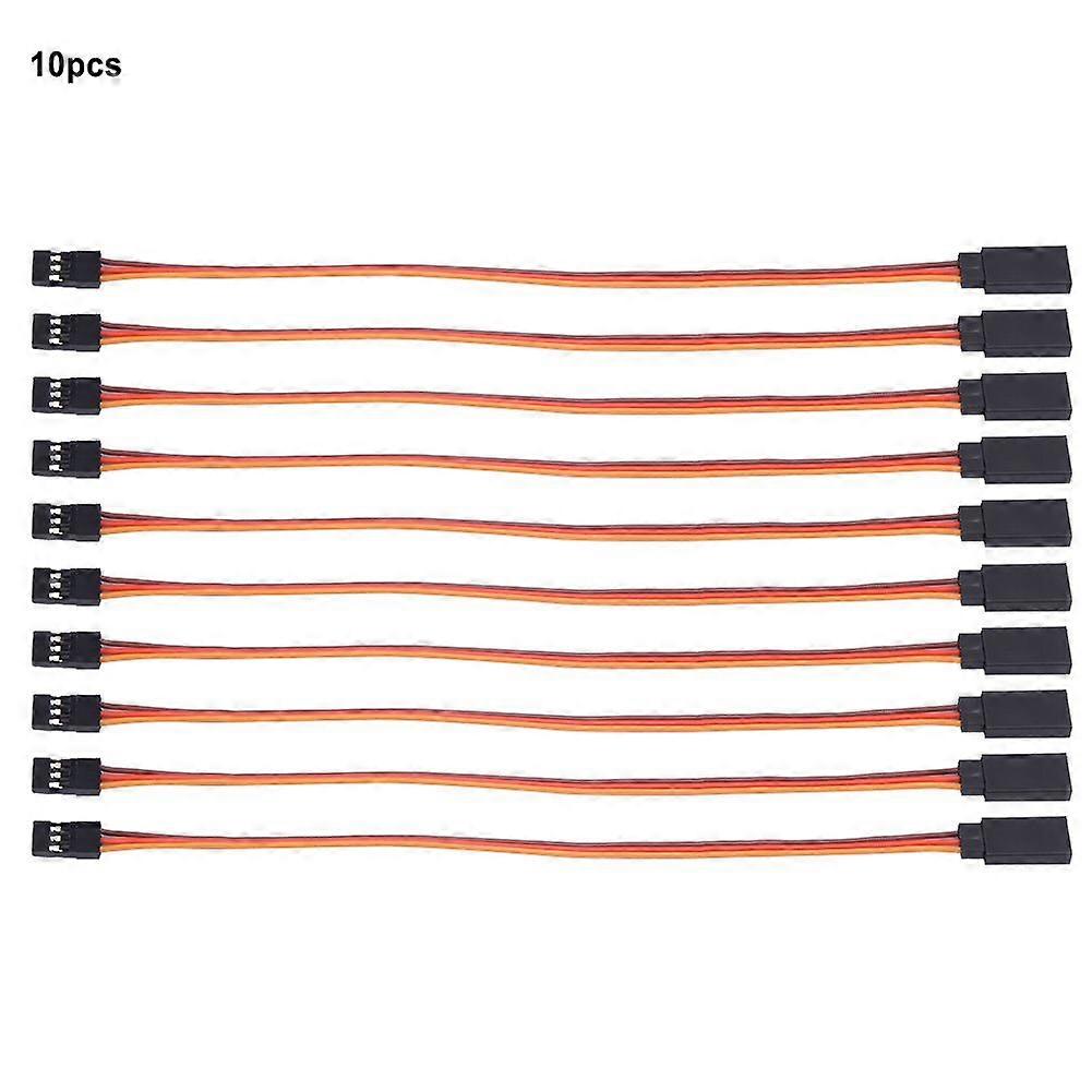 10pcs JR Male to Female Servo Extension Lead Wire Cable for RC Futaba500mm